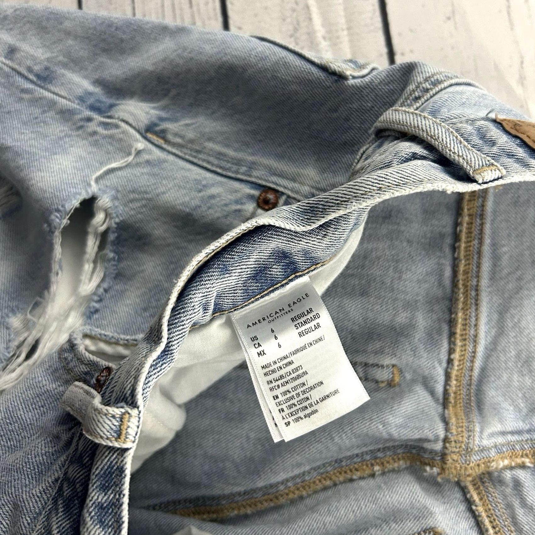 Pacsun PacSun Jeans Women's 26 Blue Button Fly High Rise Straight Denim Medium Wash Jeans Women 26 Blue Pacific Sun Jeans? Size 26" / US 2 / IT 38 - 5 Thumbnail