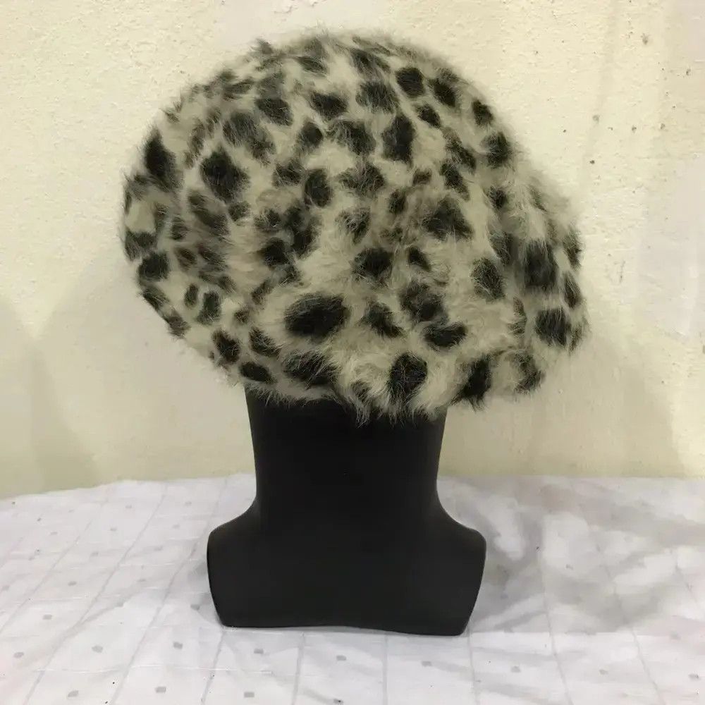 Japanese Brand Ingini Leopard Design Beanie Hat Size ONE SIZE - 4 Thumbnail