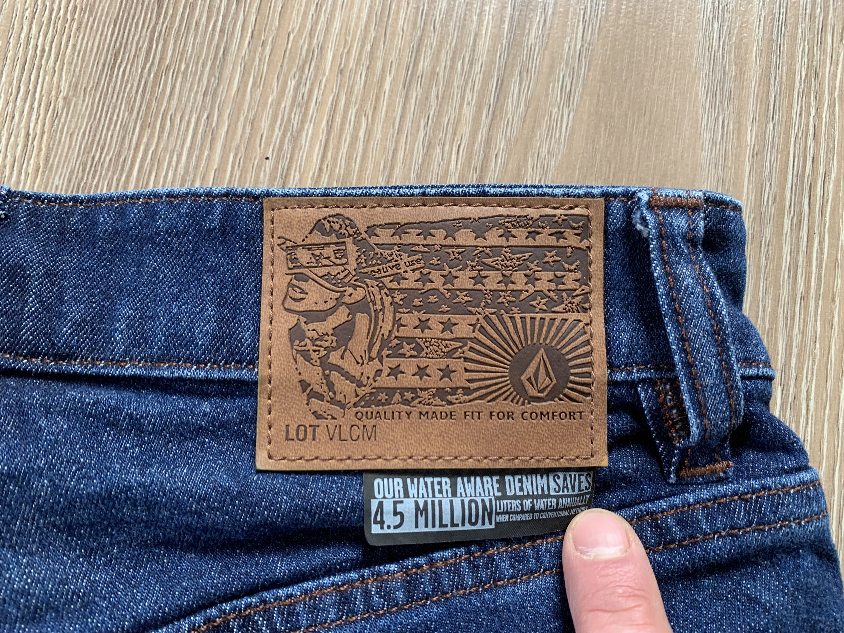 Vintage × Volcom Volcom Vorta Slim Straight Women’s Jeans Size 26" / US 2 / IT 38 - 8 Thumbnail