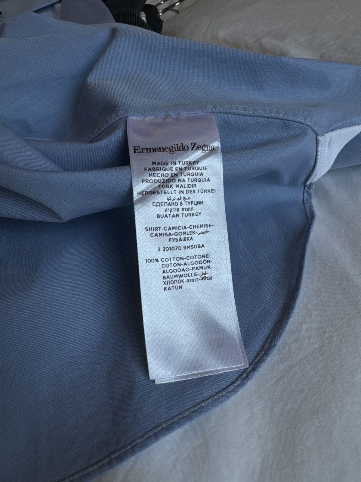 Ermenegildo Zegna Zegna Button Up Size US XL / EU 56 / 4 - 4 Thumbnail