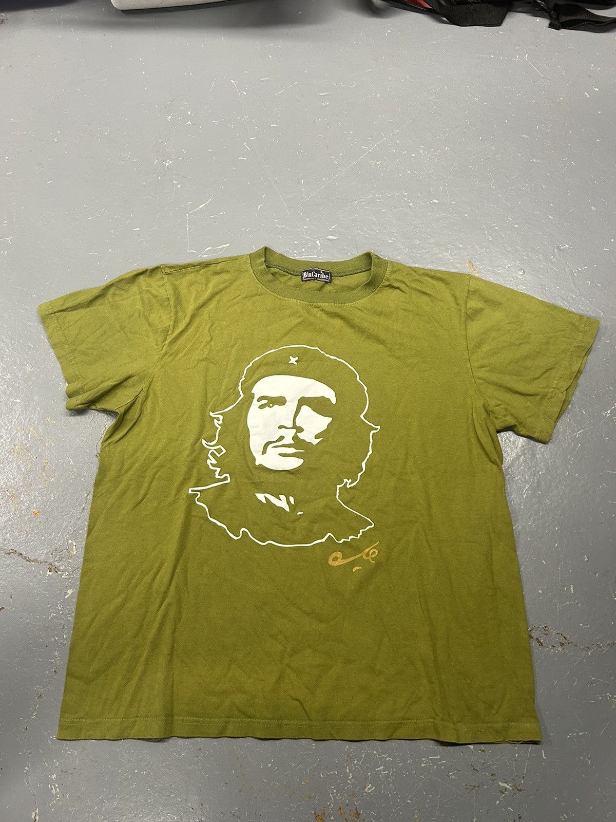Vintage Crazy Vintage Y2k Essential Che Gueverra Green Tee Shirt Size US XL / EU 56 / 4 - 1 Thumbnail