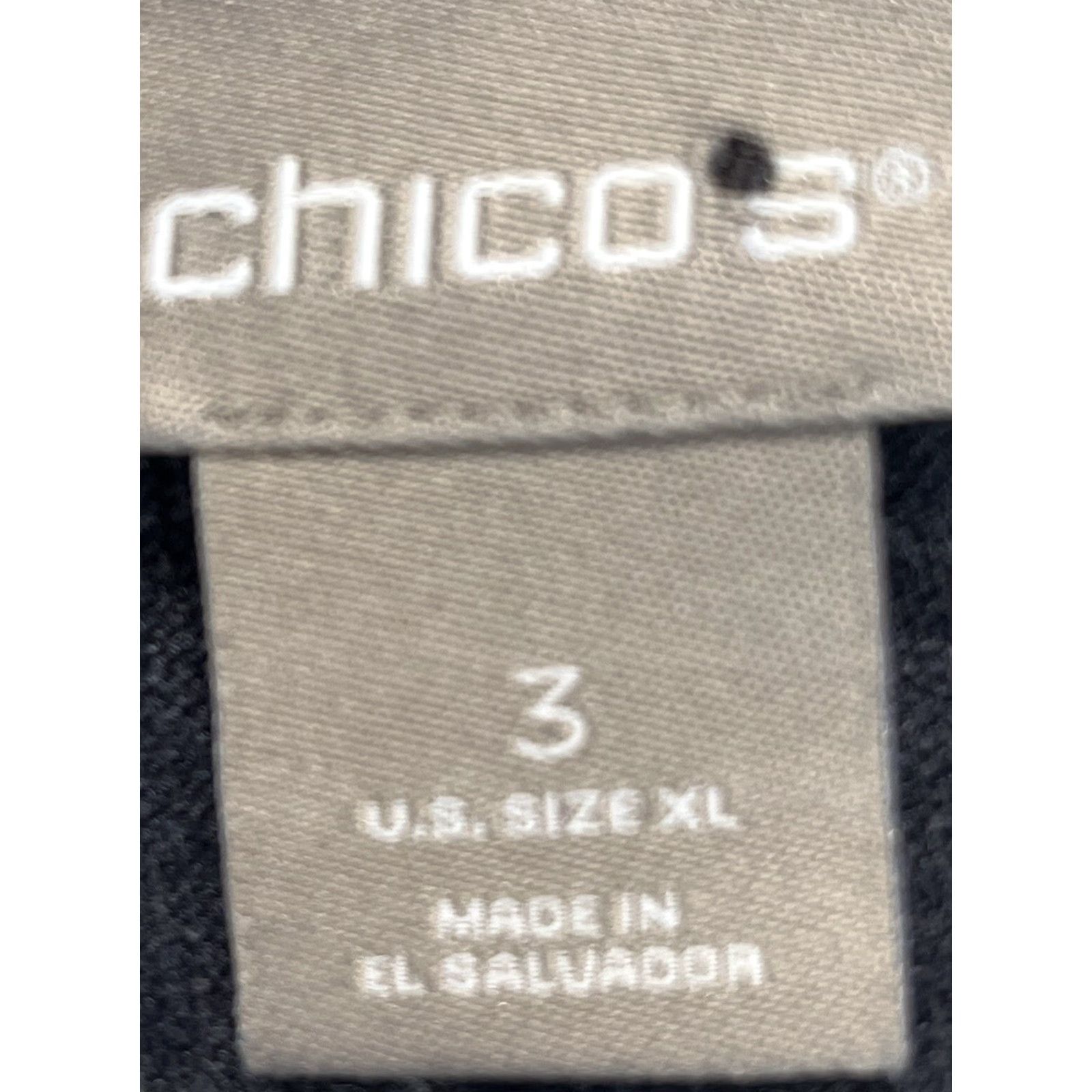 Vintage Chicos Vneck Knit Batwing Sweater Sz 3 Blue Coastal Lightweight Boxy Beachy Size XS / US 0-2 / IT 36-38 - 7 Thumbnail
