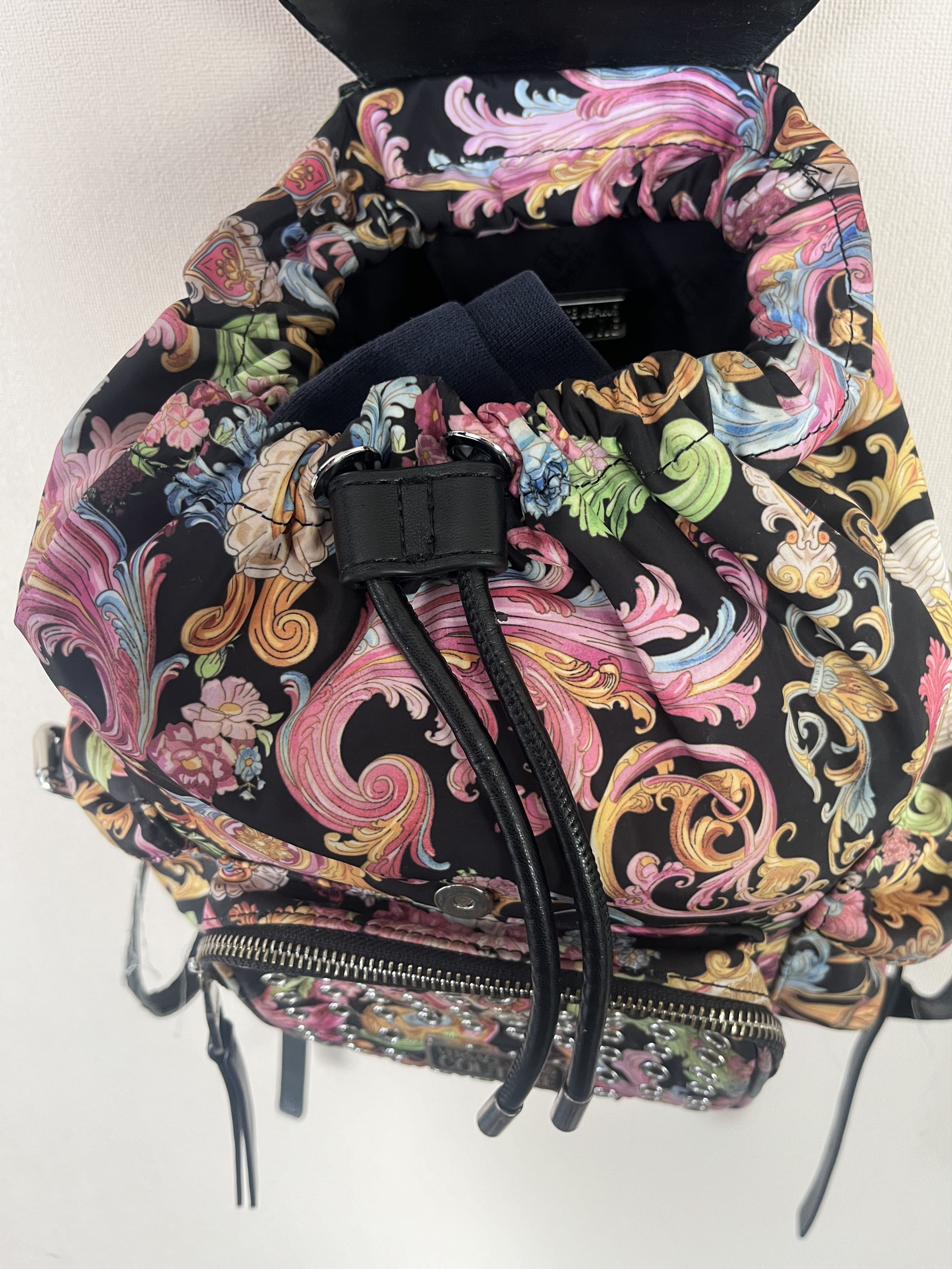 Versace Jeans Couture VERSACE JEANS COUTURE Flap Backpack Multicolor Logo Size ONE SIZE - 5 Thumbnail