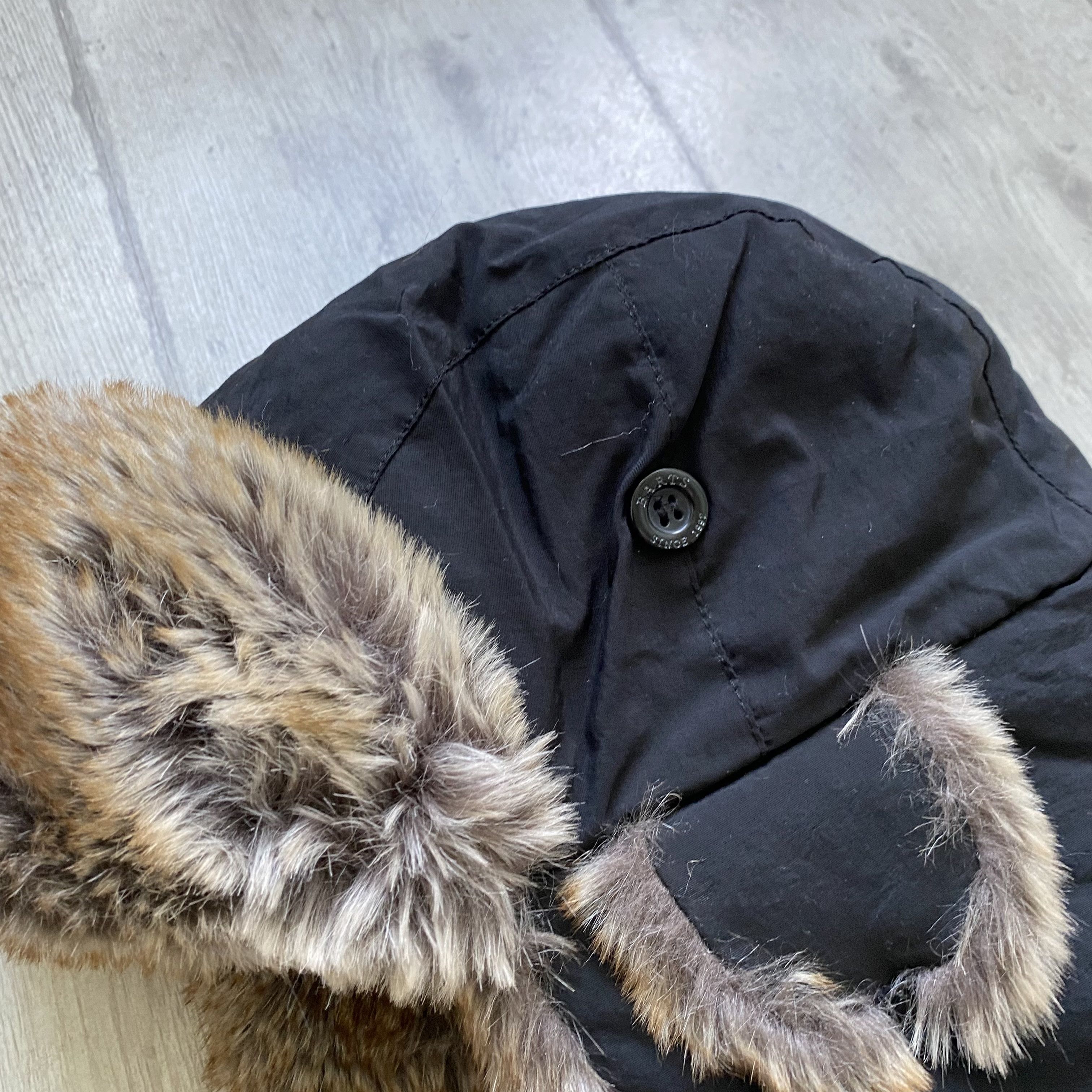 Diesel 🥶Diesel style Vintage 90s Trapper Fur Ushanka Winter Hat Size ONE SIZE - 4 Thumbnail