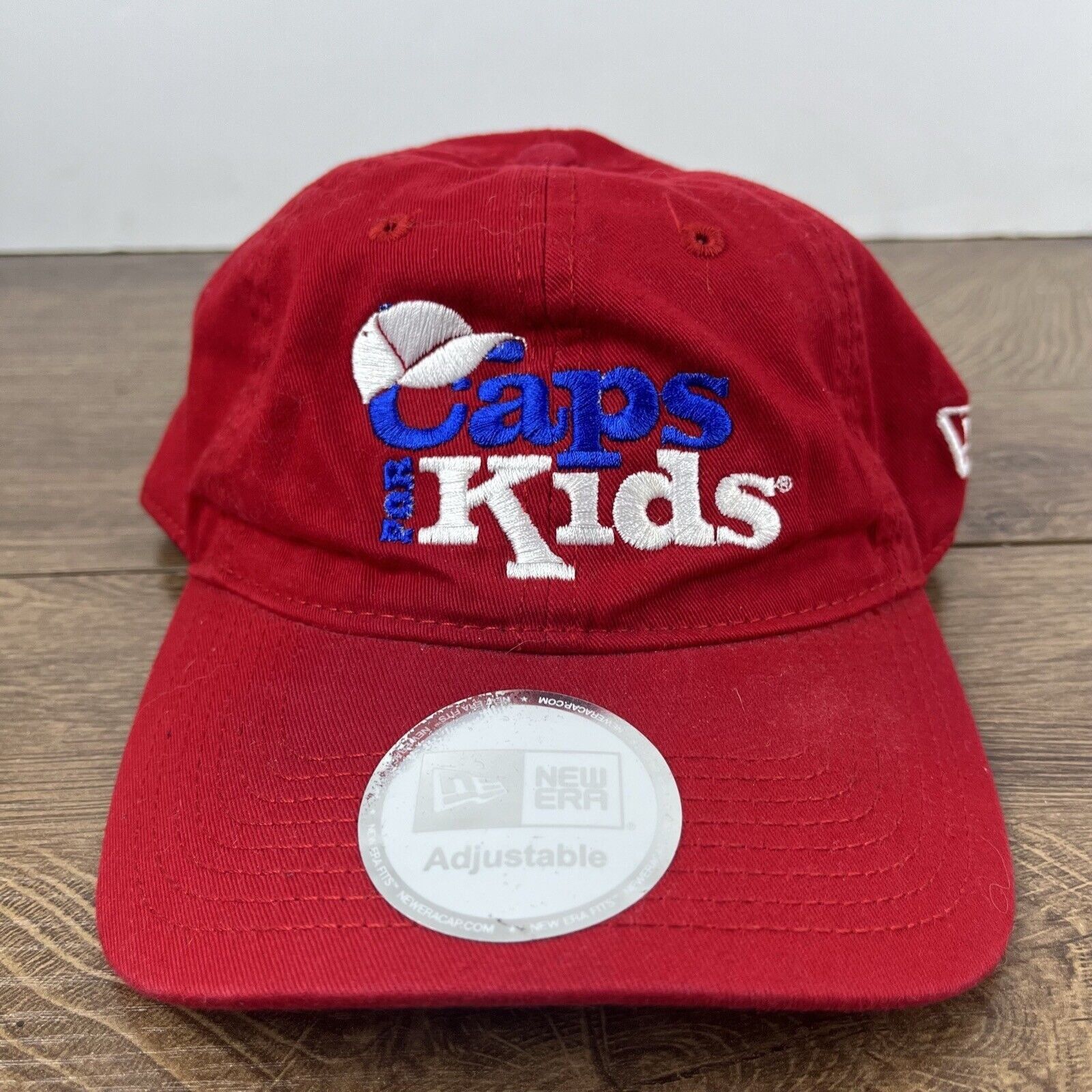 New Era Caps for Kids Hat New Era Adjustable Hat Red Hat Adjustable Size ONE SIZE - 5 Thumbnail