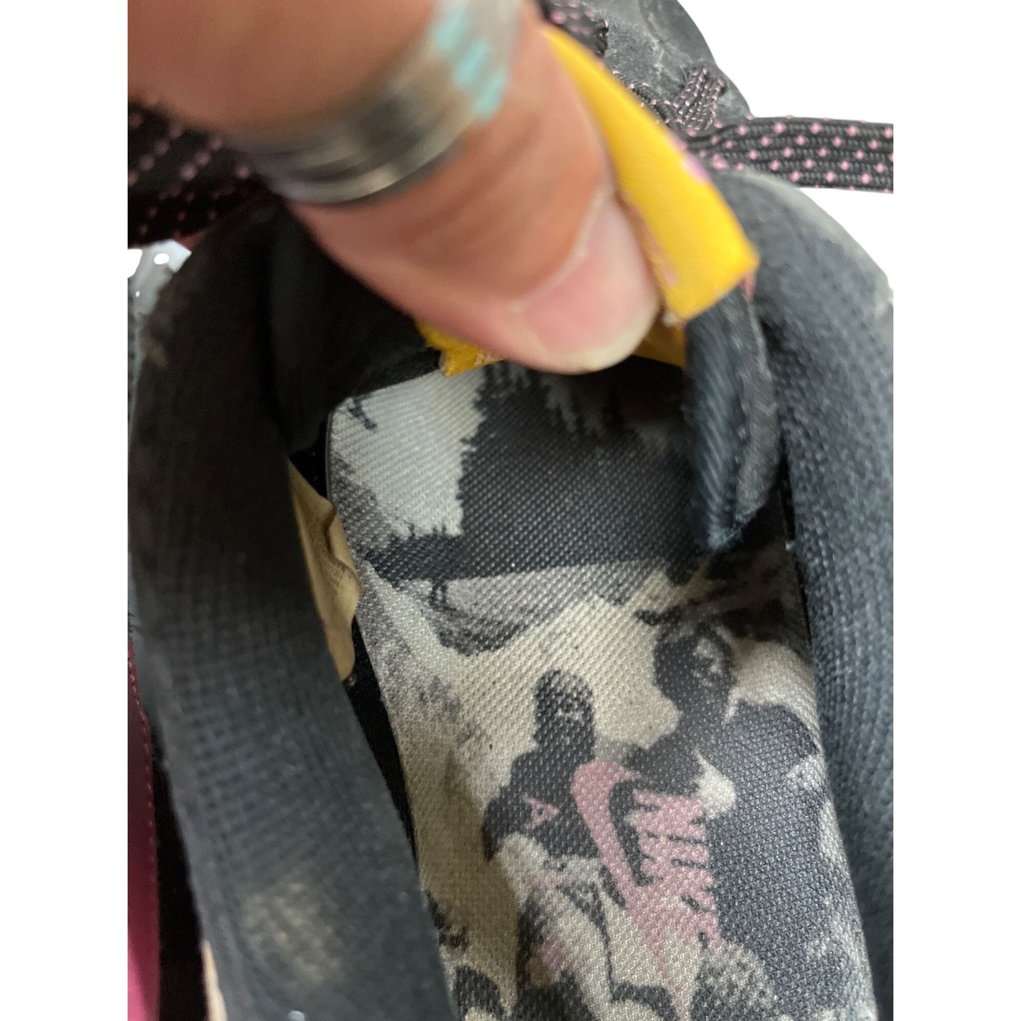 Nike Nike Air Force 1 low black pink purple yellow suede sneakers Size US 13 / EU 46 - 8 Thumbnail