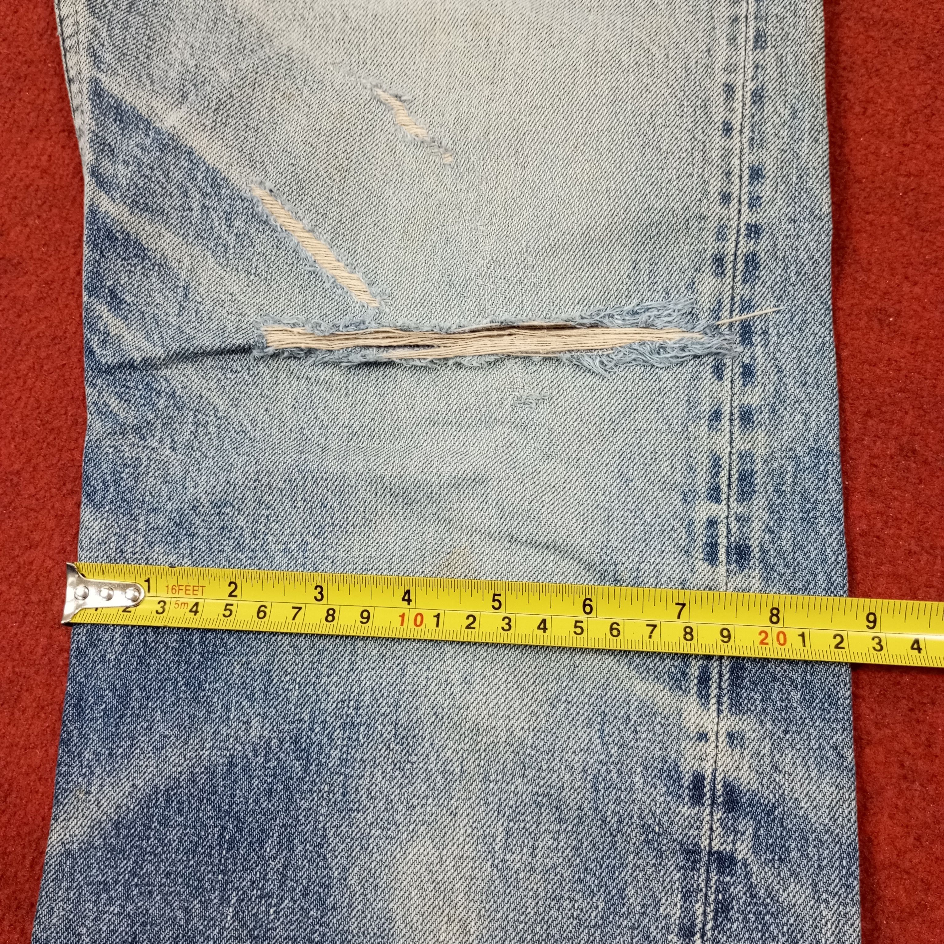 Japanese Brand Vintage Hramchm Japanese Brand Distressed Jeans c244n29 Size US 31 - 10 Thumbnail