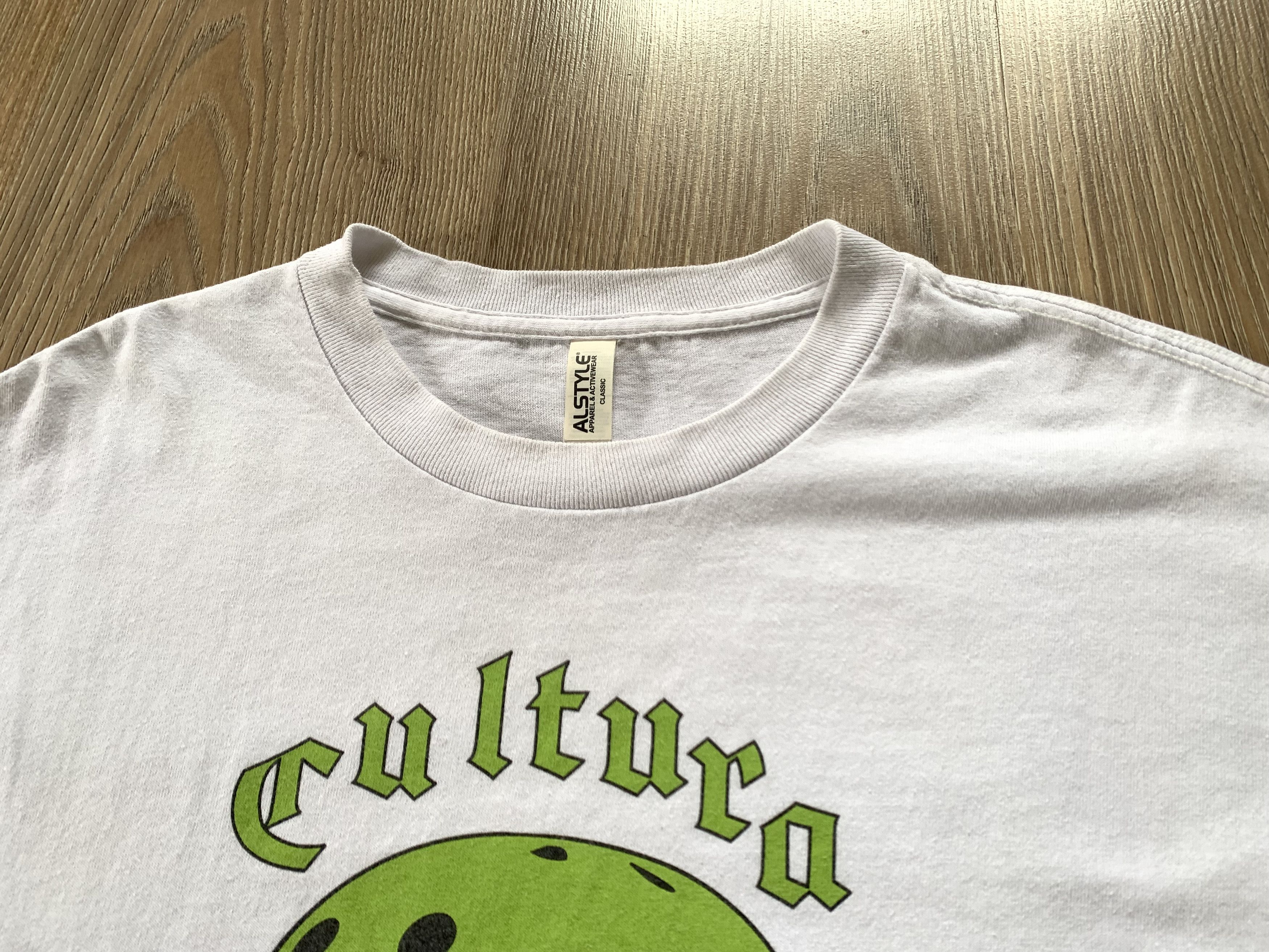 Alstyle Alstyle Cultura Skate White Print T-Shirt Size US S / EU 44-46 / 1 - 4 Thumbnail