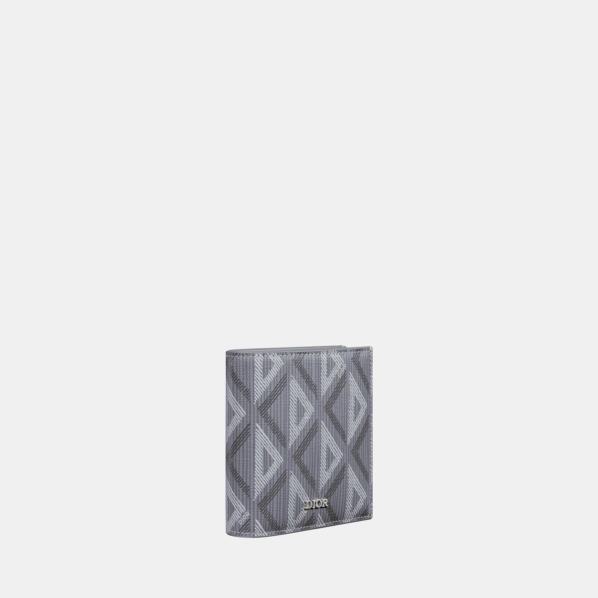Dior o1bcso1str0226 Size :OS/ Compact Vertical Wallet in Grey Size ONE SIZE - 2 Thumbnail