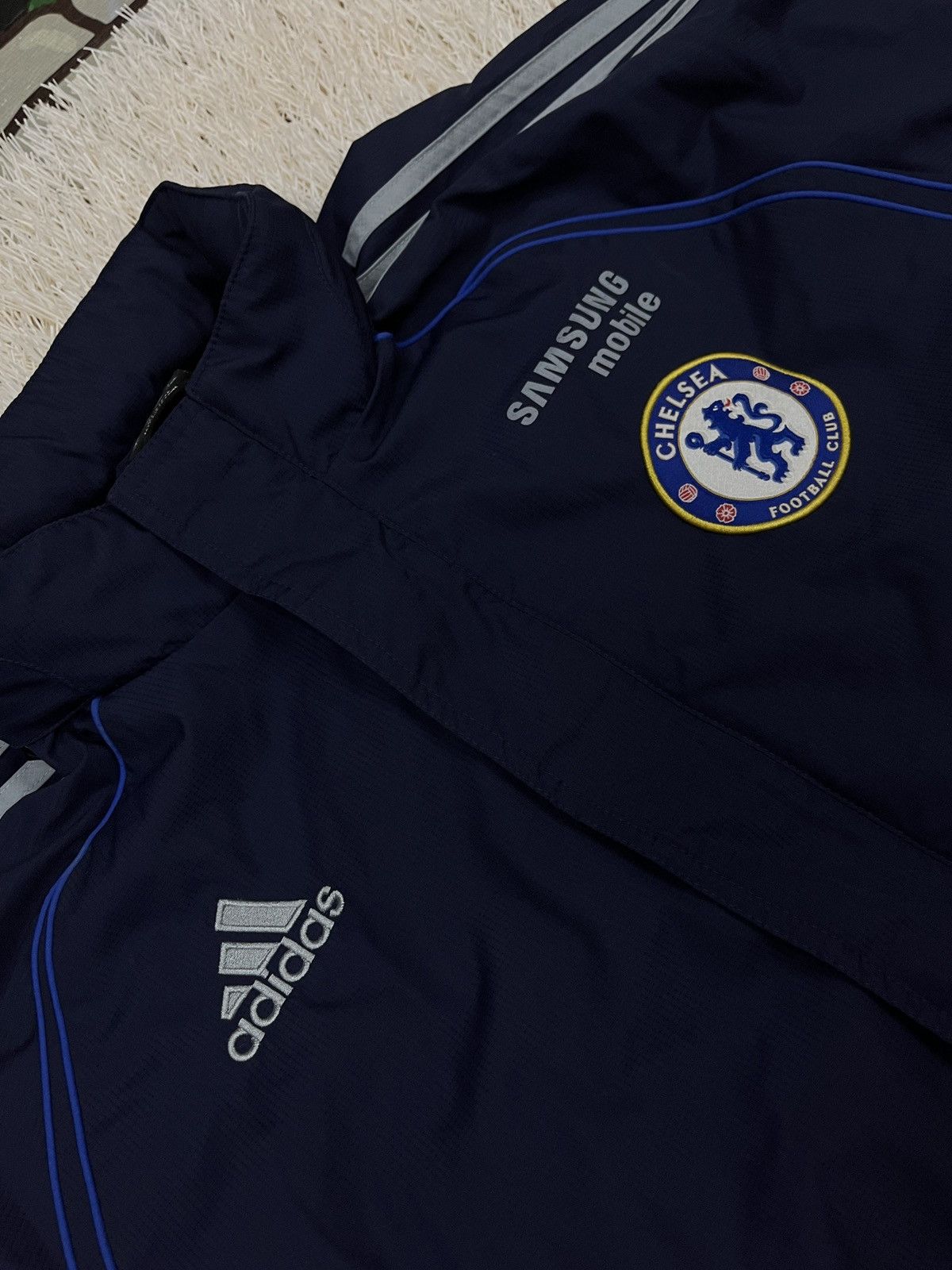 Adidas Vintage Adidas Chelsea Football Jacket Soccer Training 2006 Size US M / EU 48-50 / 2 - 7 Thumbnail