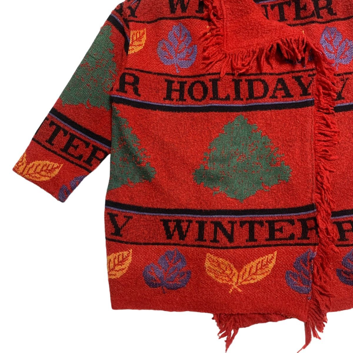 Japanese Brand Saint Joie Winter Holiday Knitwear Coat Size M / US 6-8 / IT 42-44 - 2 Thumbnail