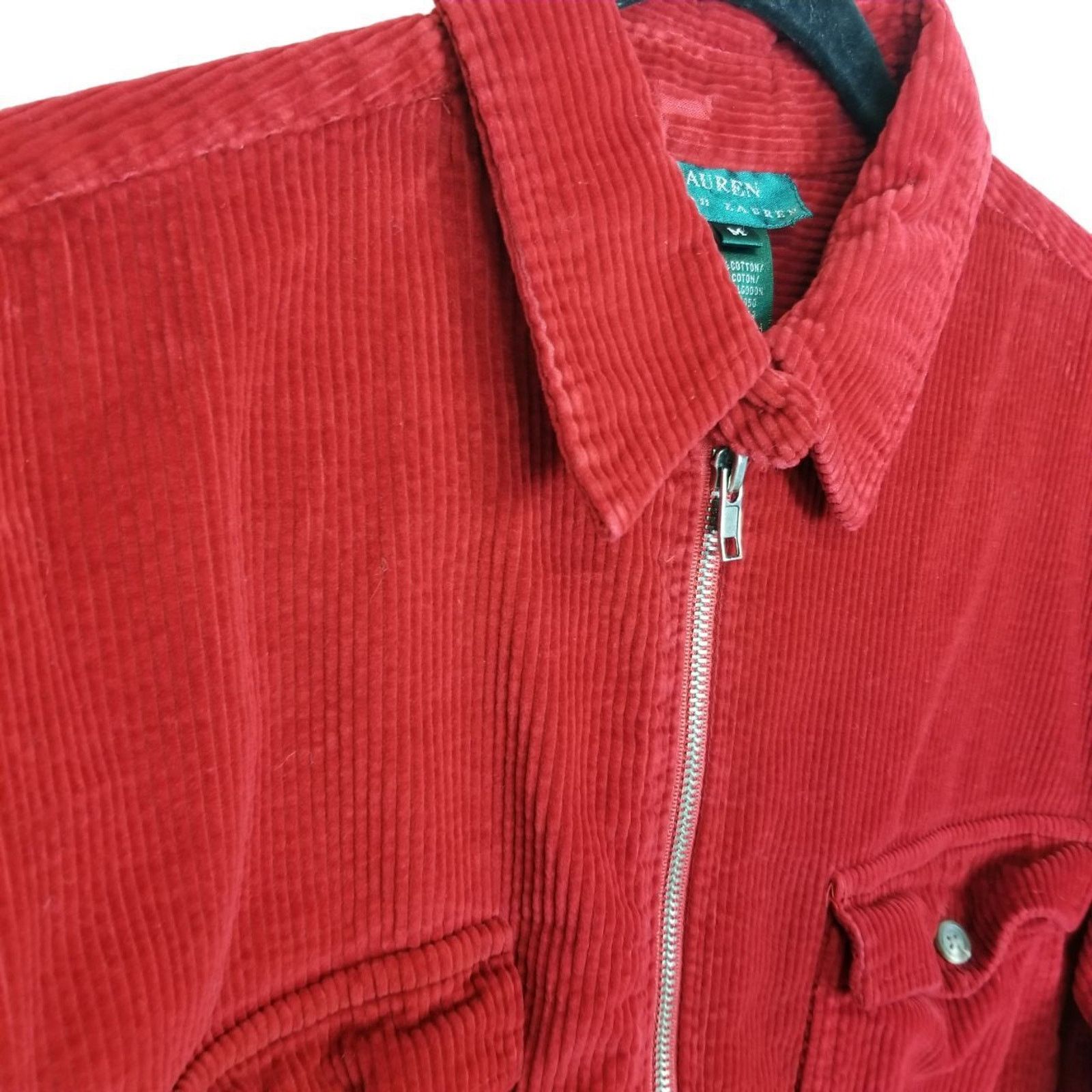 Lauren Ralph Lauren Lauren Ralph Lauren Womens Full Zip Corduroy Shacket Classic Size M / US 6-8 / IT 42-44 - 6 Thumbnail