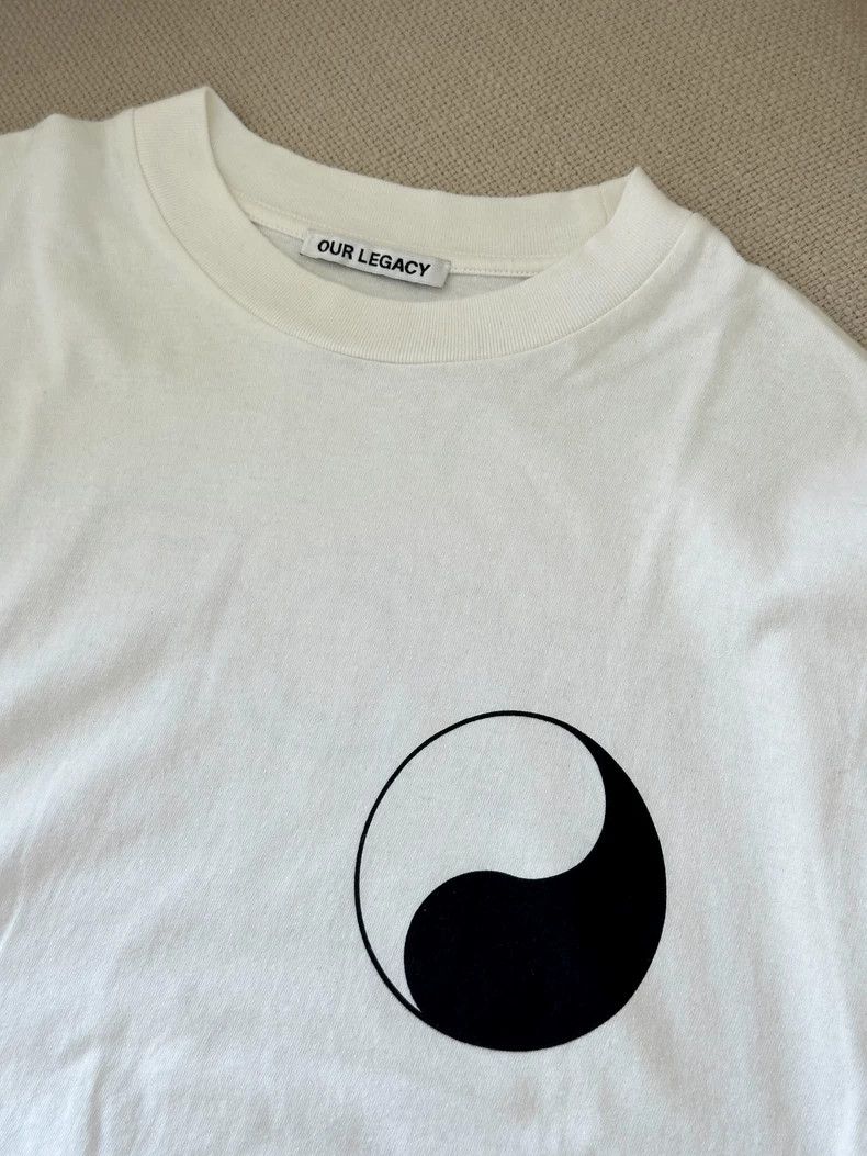 Our Legacy Our Legacy Tai Chi Yin Yang printed cotton long sleeve T-s Size US L / EU 52-54 / 3 - 3 Thumbnail