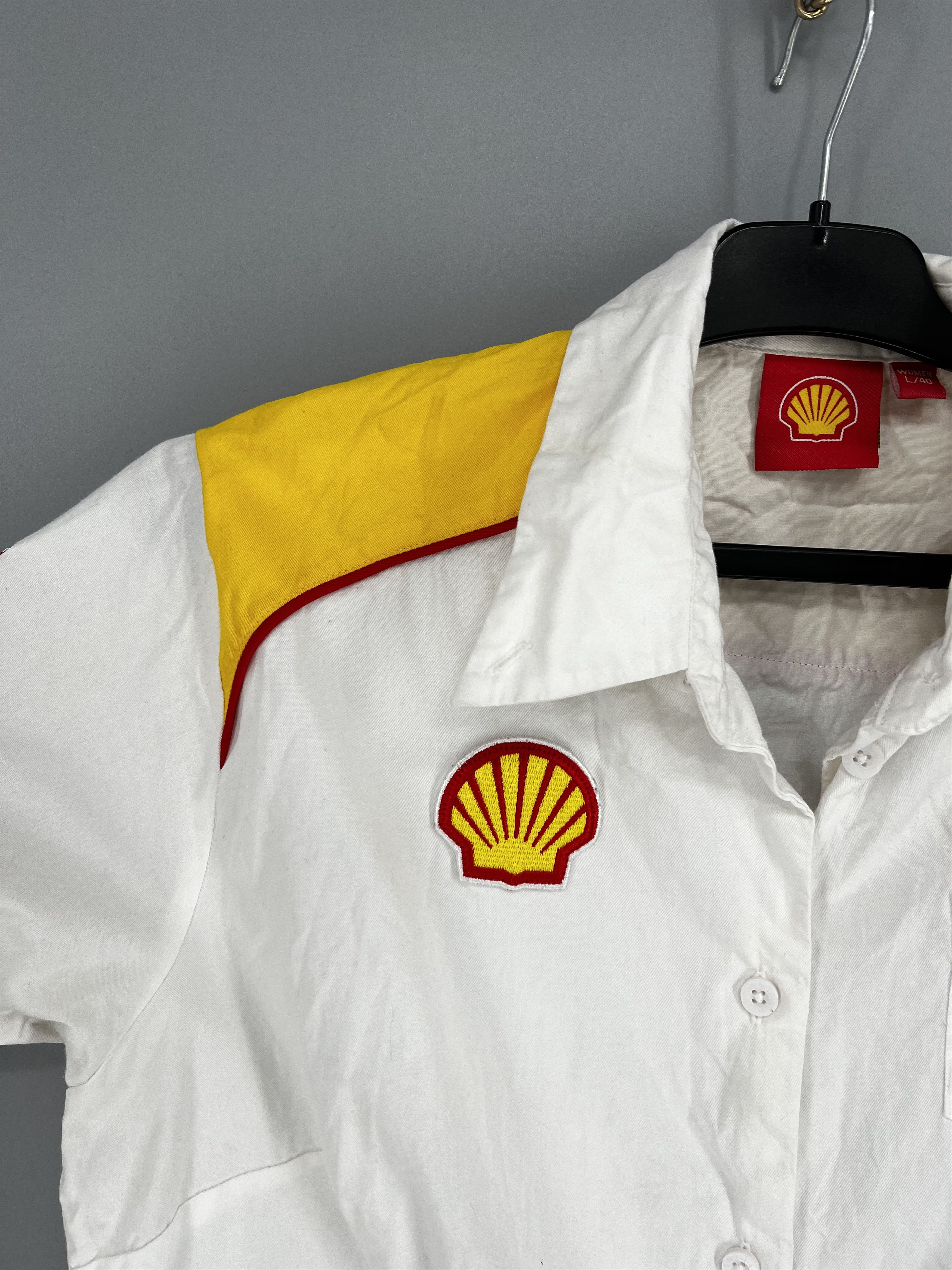 Formula 1 FERRARI T SHIRT JERSEY RACING FORMULA ONE SHELL OFFICIAL Size L / US 10 / IT 46 - 6 Thumbnail