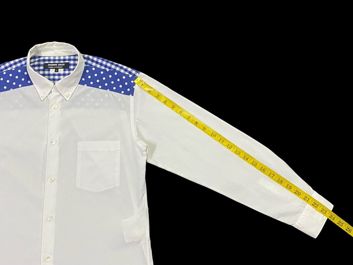 Comme des Garcons AD2013 Comme Des Garçons Homme Deux Shirt Button Ups Size US S / EU 44-46 / 1 - 9 Thumbnail