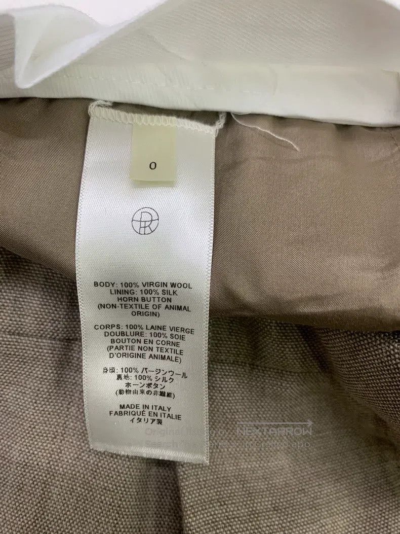 The Row The row size 0 Brown suit pants Size 22" - 5 Thumbnail