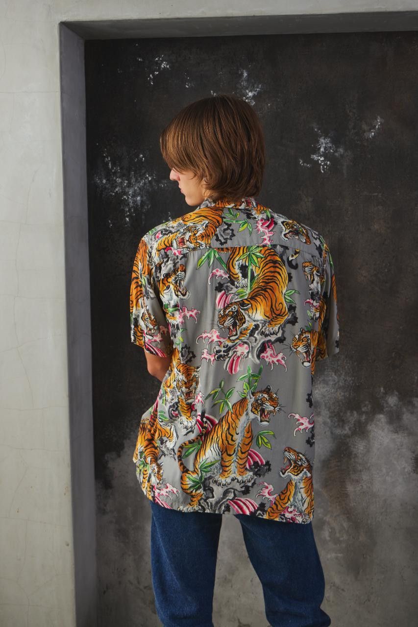 Wacko Maria WACKO MARIA TIM LEHI TIGER ALOHA SHIRT Size US L / EU 52-54 / 3 - 3 Thumbnail