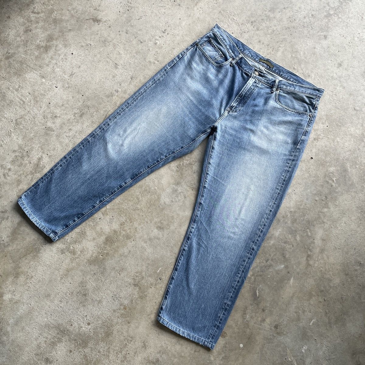 Japanese Brand W40x28💥 Vintage Japanese Brand Jeans Denim Pants Size US 40 / EU 56 - 2 Thumbnail