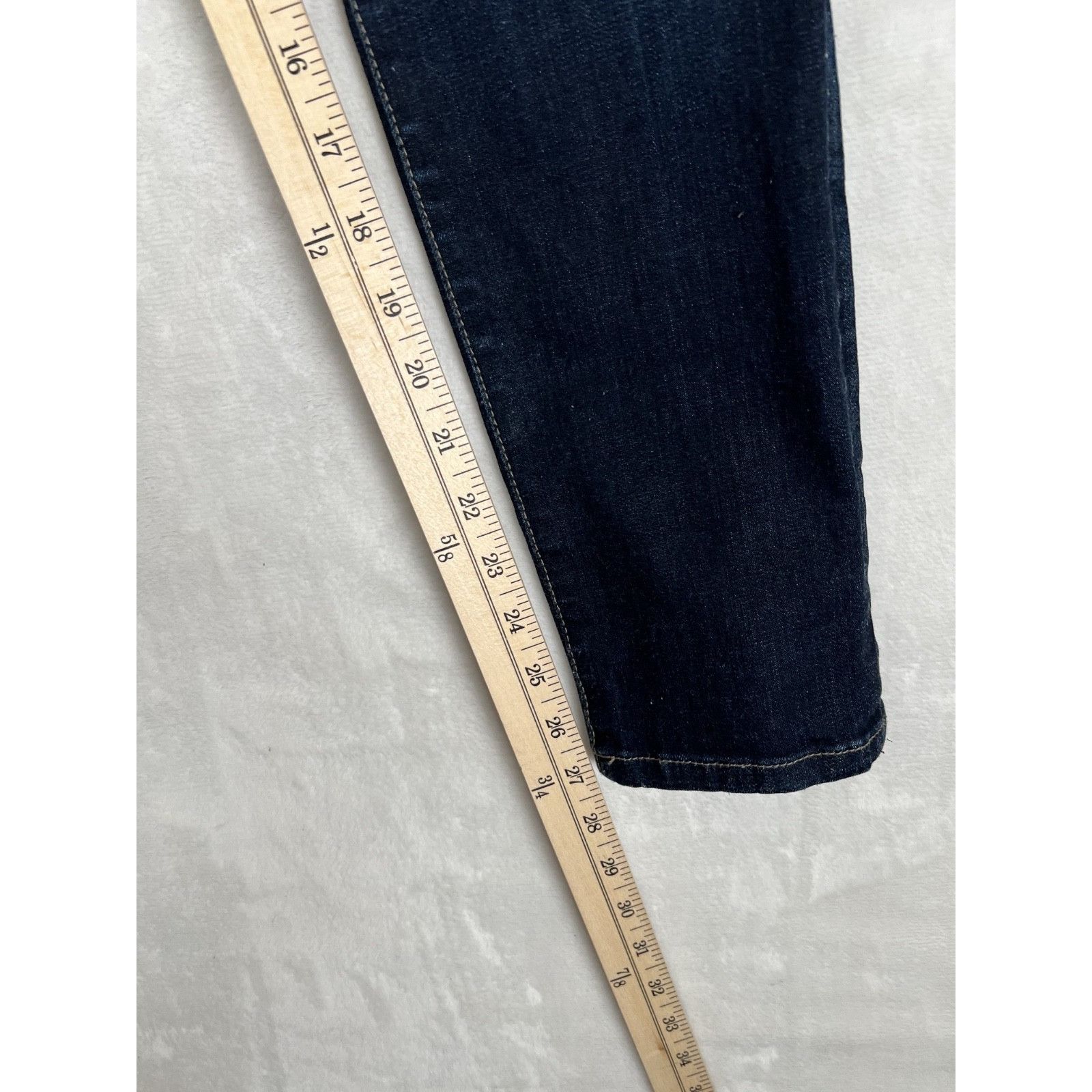 Joe's Joe’s 27x27 Skinny Ankle Jeans Dark Blue Midrise Stretch Size 27" / US 4 / IT 40 - 3 Thumbnail