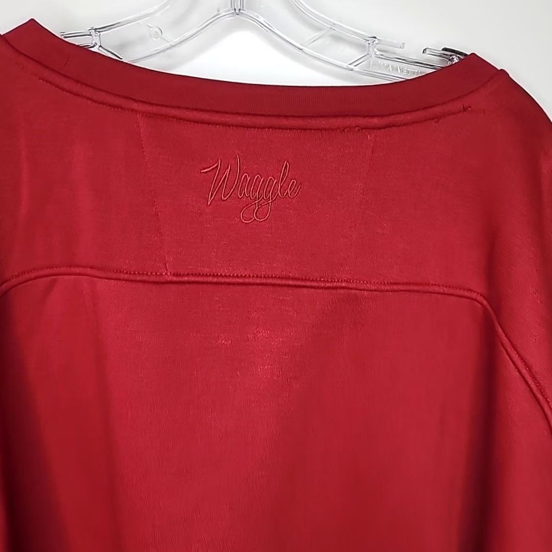 Vintage Waggle Red Hazards & Drop Zones Golfing Crew Sweatshirt Size US XXL / EU 58 / 5 - 6 Thumbnail