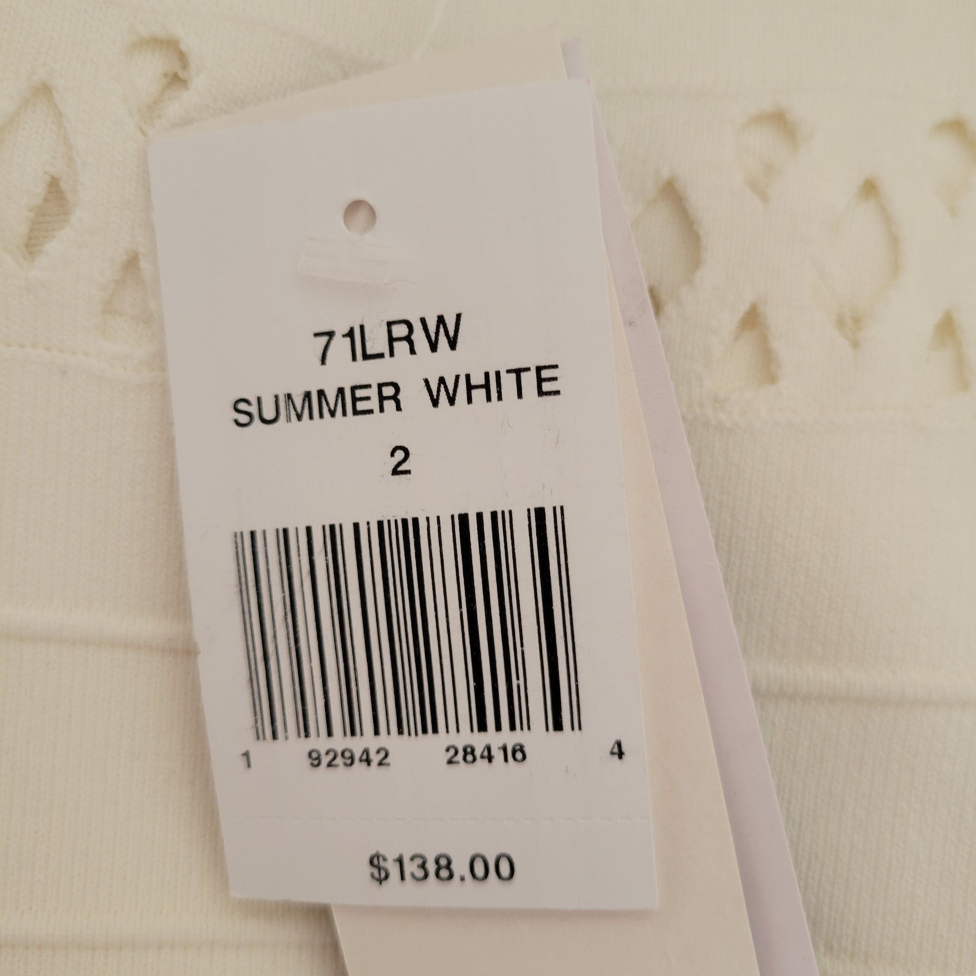 French Connection French Connection 2 Summer White Sleeveless Dress KAI CREPE Size XS / US 0-2 / IT 36-38 - 3 Thumbnail