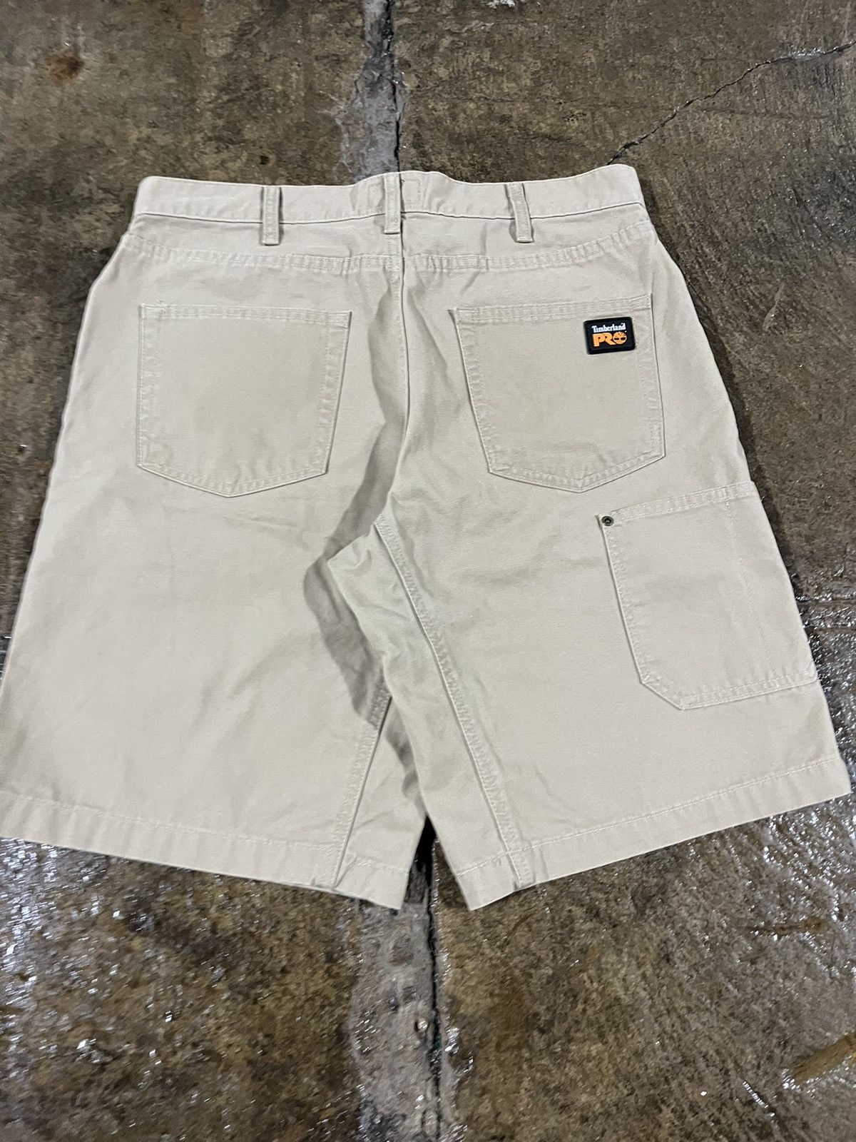 Carhartt × Timberland × Vintage Crazy Timberland Workwear Carpenter Shorts Carhartt Style Size US 34 / EU 50 - 3 Thumbnail