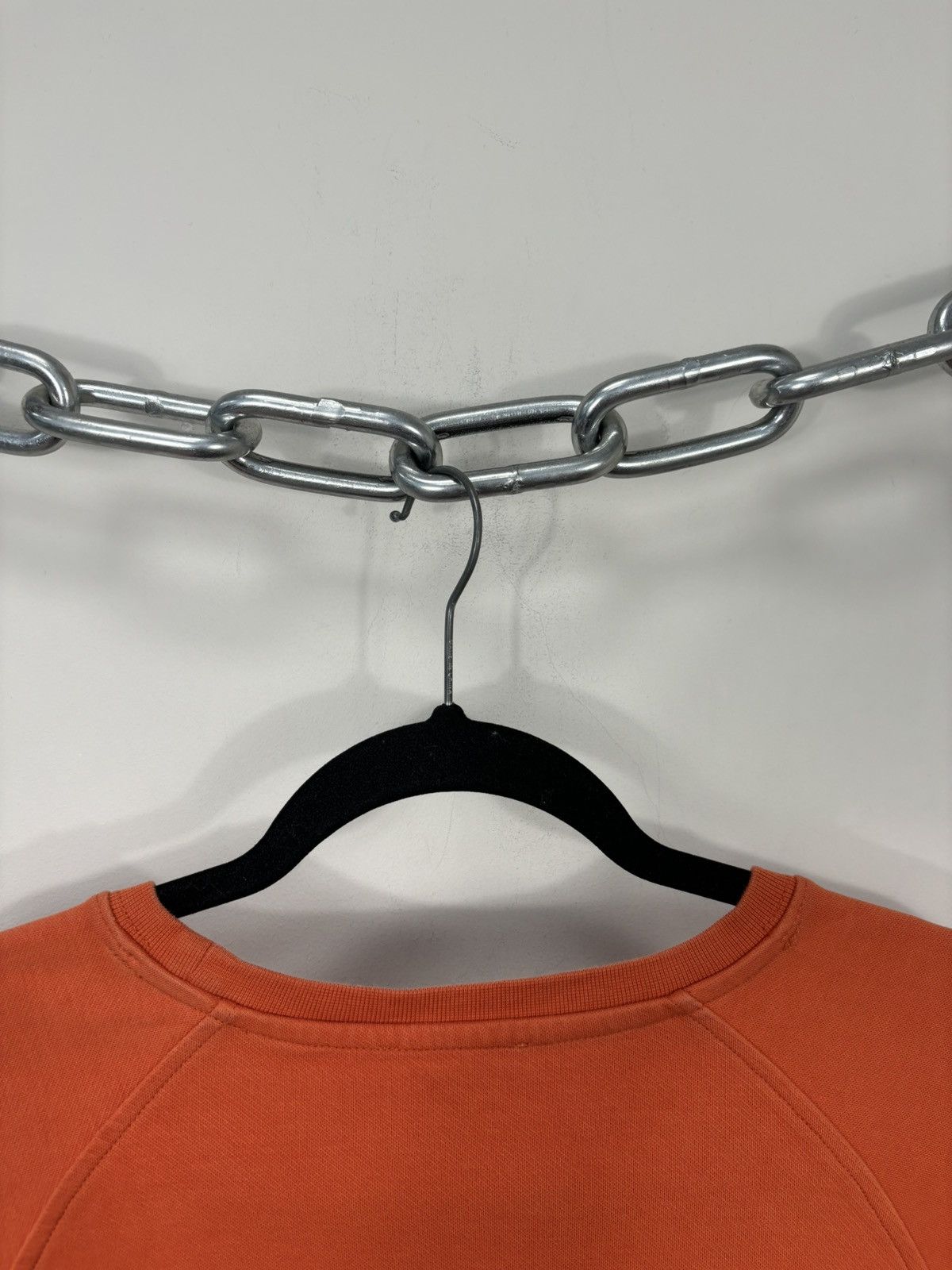 Norse Projects Norse Projects Men’s Vorm Summer Interlock Orange Sweatshirt Size US XL / EU 56 / 4 - 18 Thumbnail