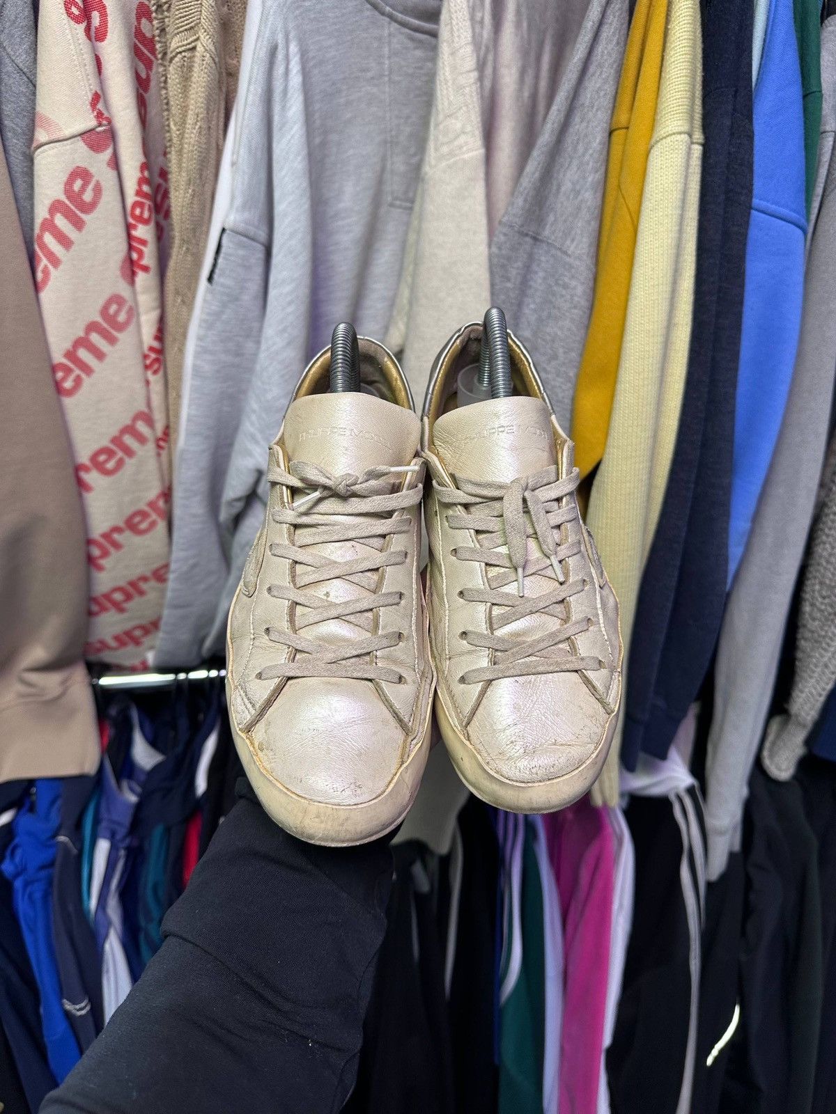 Philippe Model Philippe Model Archival Sneakers Golden Goose Style EUR 39 Size US 9 / IT 39 - 3 Thumbnail
