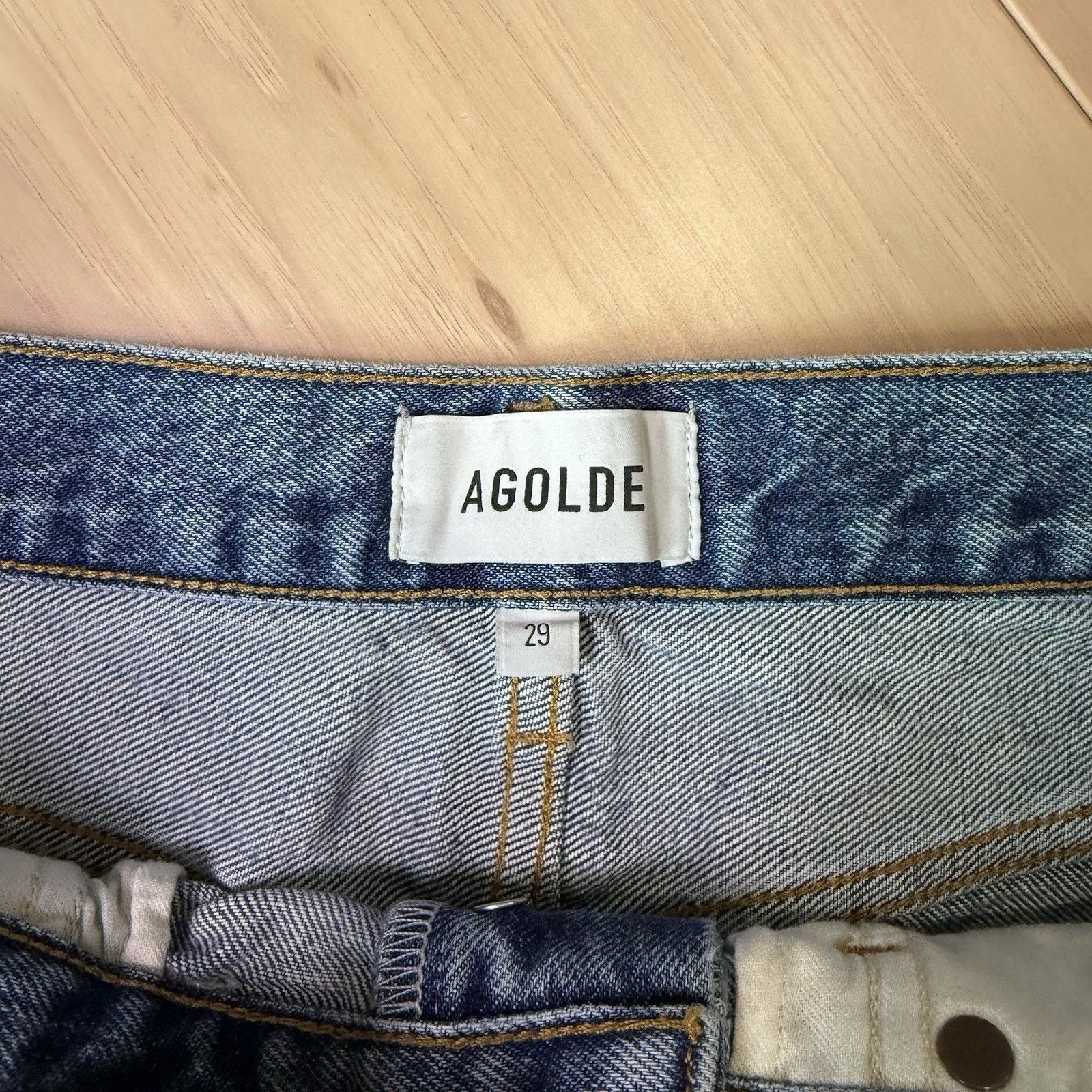 Agolde Agolde Parker Denim Shorts Women's 32 Blue Jorts Summer Size 32" / US 10 / IT 46 - 3 Thumbnail
