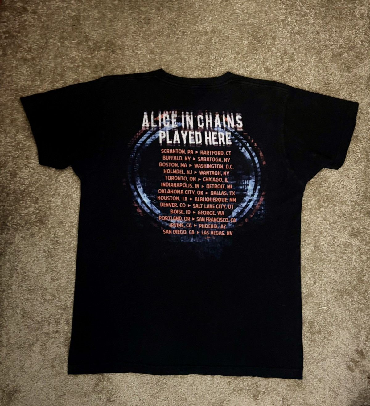 Other Vintage Alice in Chains 2006 Tee Black Graphic Grunge Rock Size US M / EU 48-50 / 2 - 12 Thumbnail