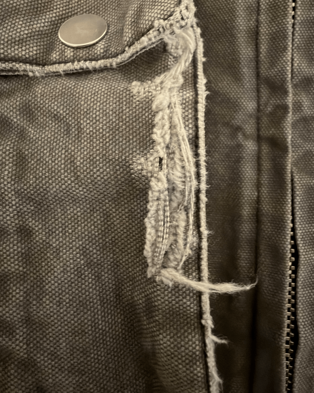 Cole Buxton Cole Buxton Gray Distressed Trucker Jacket SS25🔥 Size US L / EU 52-54 / 3 - 8 Thumbnail