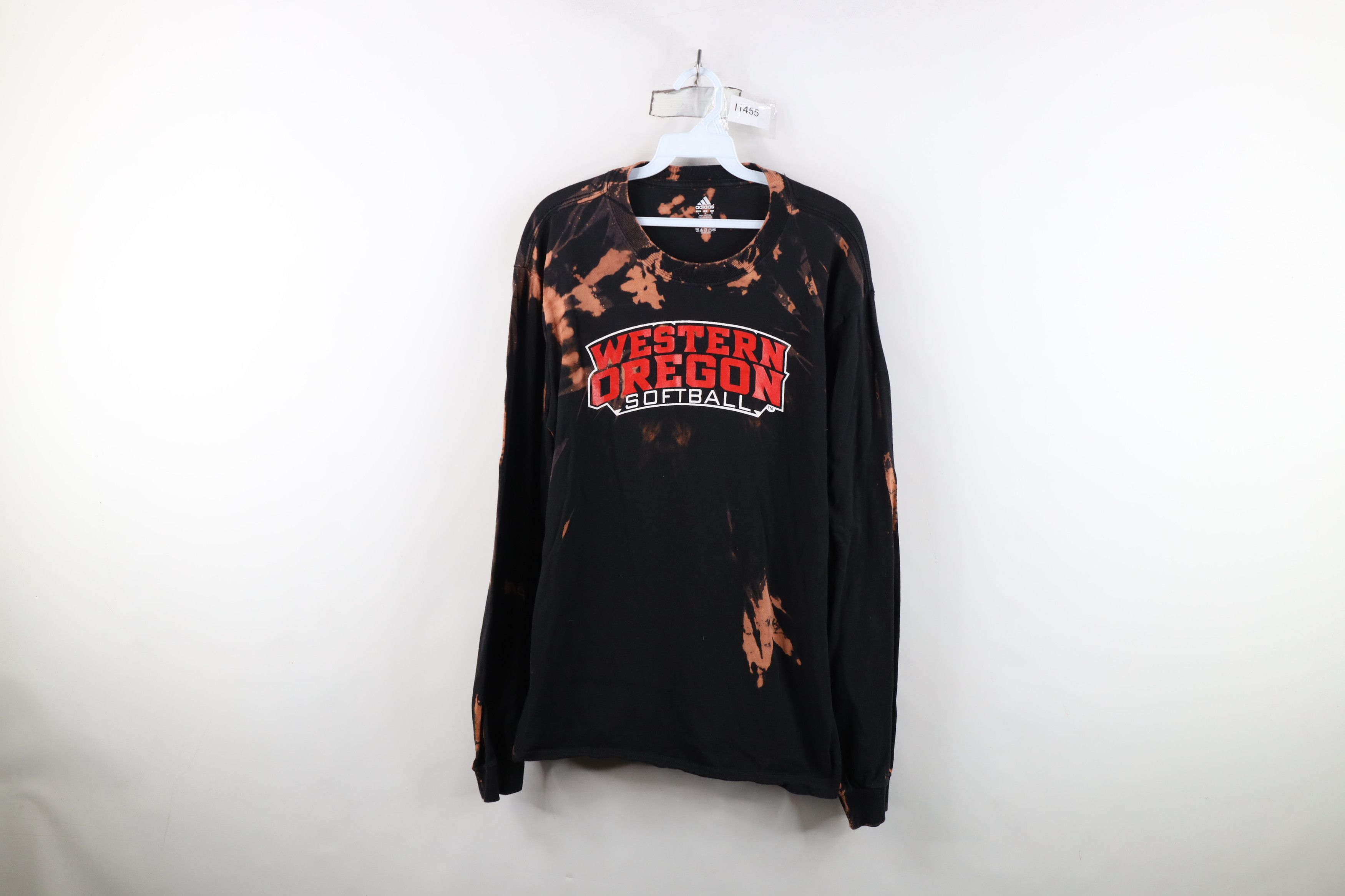Adidas Vintage Adidas Western Oregon University Softball T-Shirt Size L / US 10 / IT 46 - 1 Thumbnail