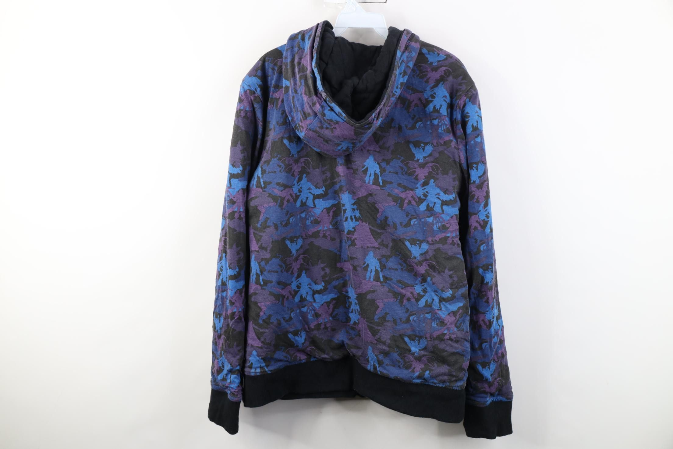 Vintage Blizzard Entertainment Reversible Heroes of the Storm Hoodie Size XL / US 12-14 / IT 48-50 - 11 Thumbnail