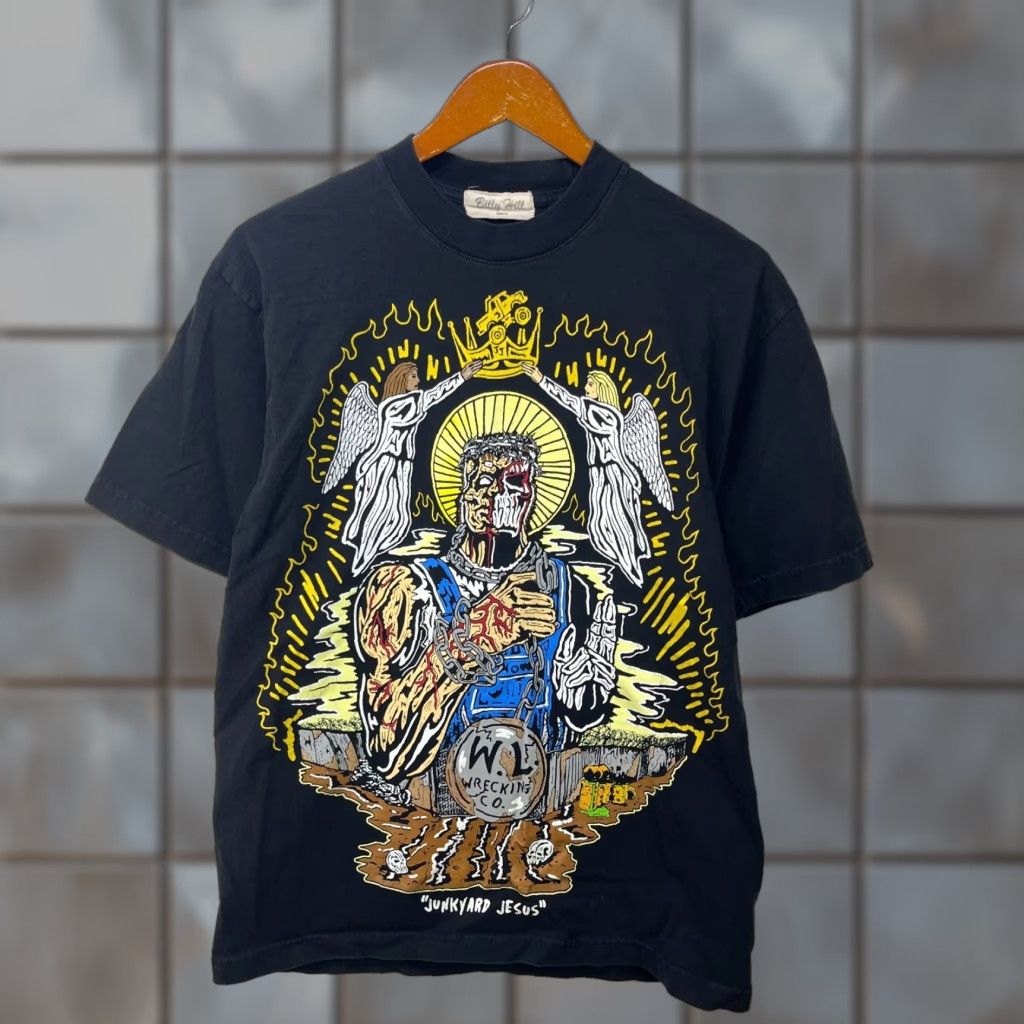 Warren Lotas Warren Lotas Junkyard Jesus Graphic T-Shirt M Black Men T-Shirt Brand Warren Lotas Shirt Short Sleeve Crew Neck Vintage No Size US M / EU 48-50 / 2 - 1 Thumbnail