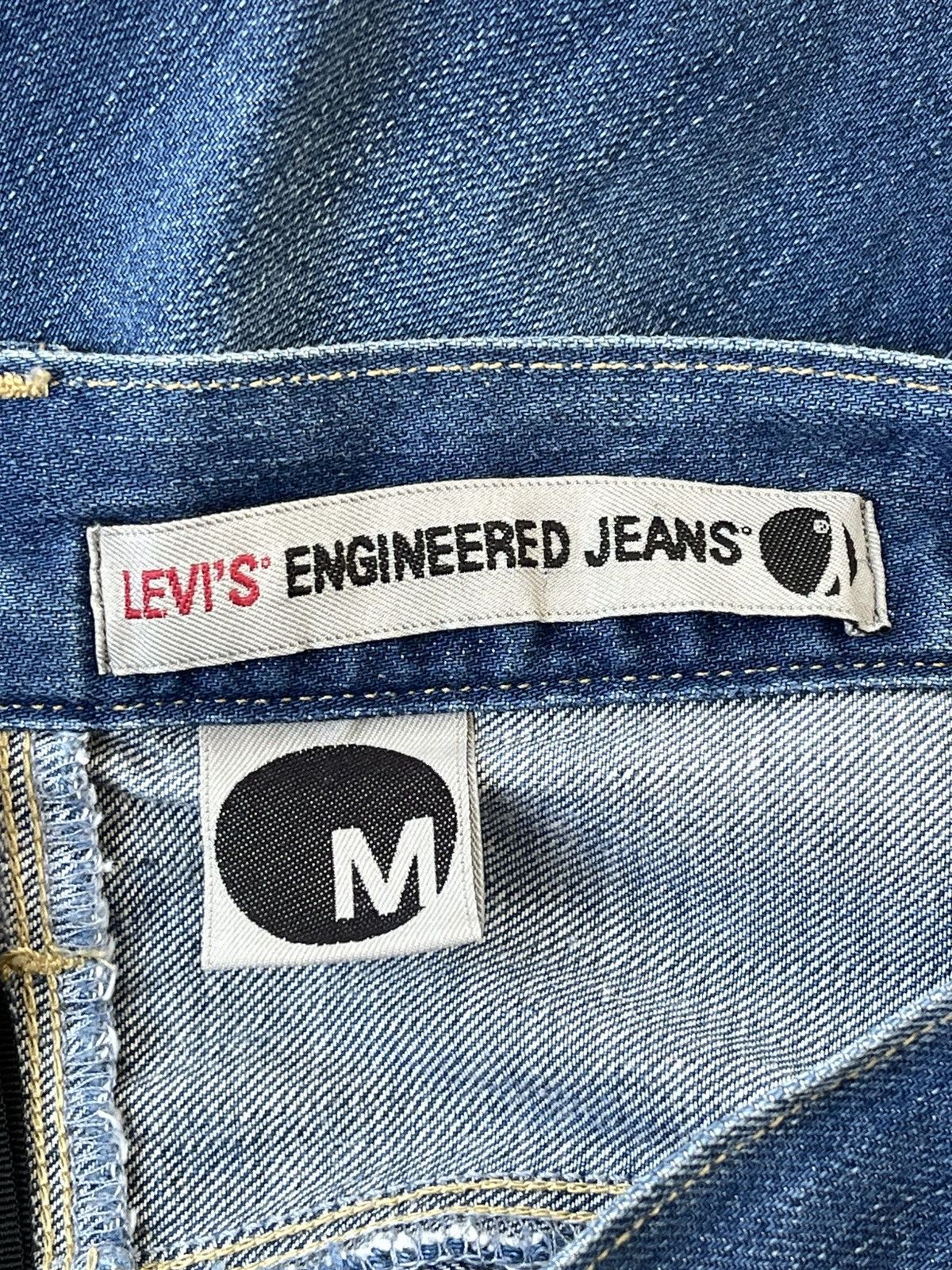 Levi's Engineered Jeans Twisted Seam Denim Shorts Vintage 2000s Size US 32 / EU 48 - 21 Thumbnail