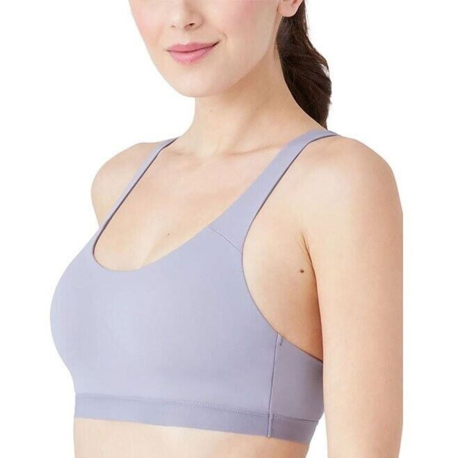 The Unbranded Brand B.tempt'd by Wacoal Women Lilac Crossback Sports Bra Size S Size S / US 4 / IT 40 - 3 Thumbnail