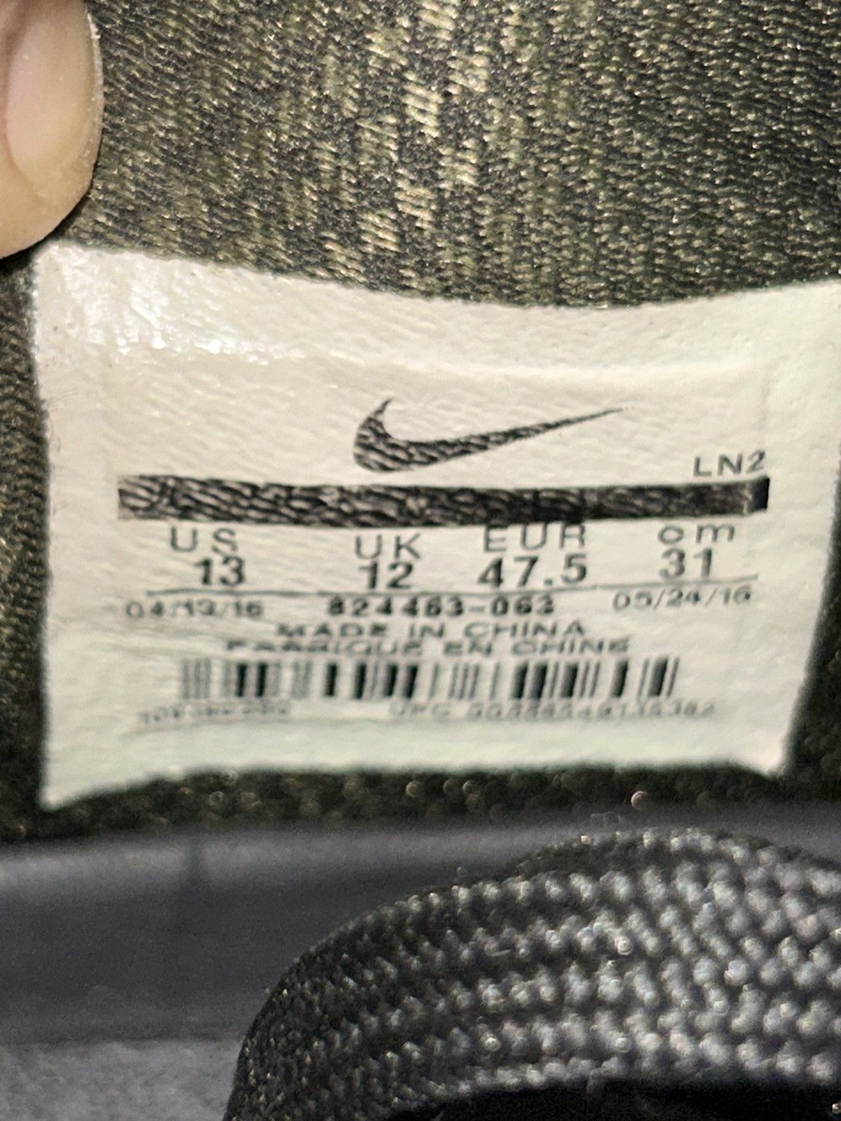 Nike Nike Kobe 11 Elite Low 4KB ‘Black Horse’ 824463-063 size 13 Size US 13 / EU 46 - 11 Thumbnail