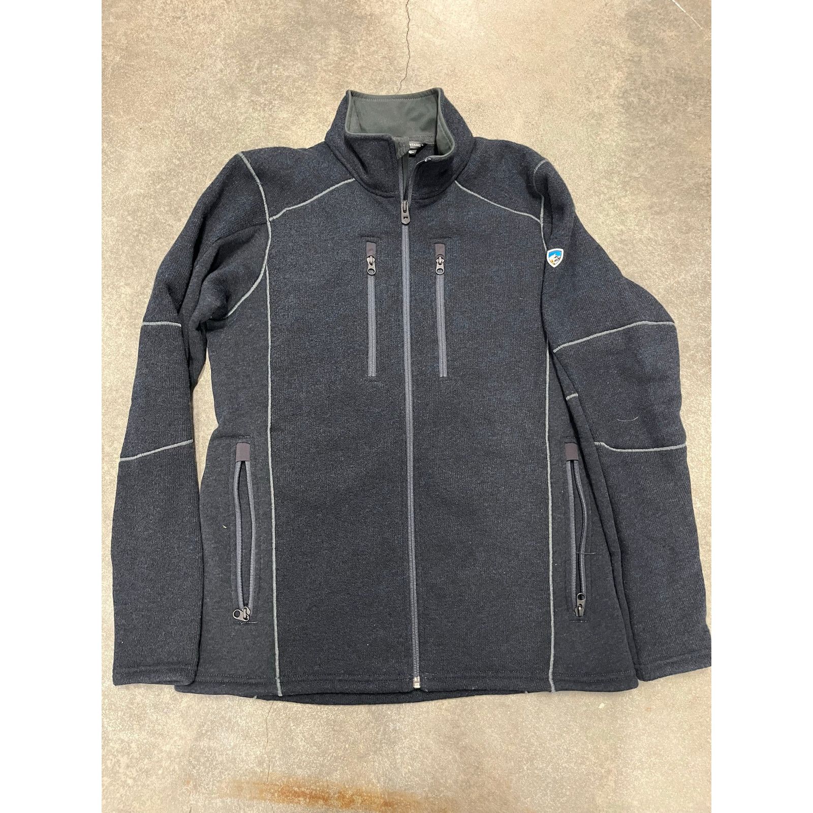 Kuhl Kuhl Interceptr 1/4 Zip Fleece Jacket , Mutiny Blue, Size S Size US S / EU 44-46 / 1 - 1 Thumbnail