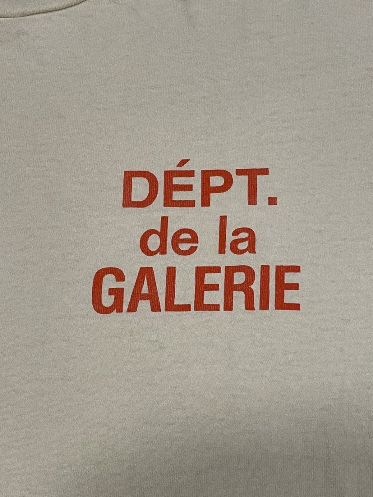 Gallery Dept. RARE Gallery Dept French Logo Tee Cream Orange Souvenir Size US L / EU 52-54 / 3 - 10 Thumbnail