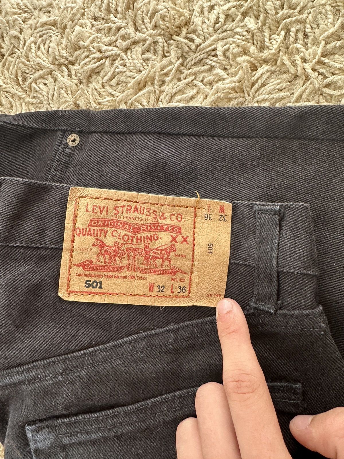 Levi's × Levi's Vintage Clothing × Vintage 🔥VINTAGE LEVI’S 501 DENIM PANTS Size US 30 / EU 46 - 3 Thumbnail
