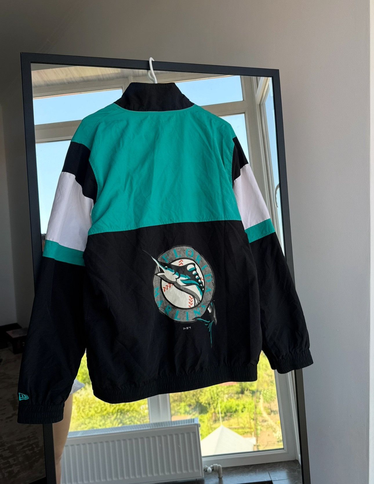 New Era New Era Florida Marlins MLB Baseball Jacket Sz L Size US L / EU 52-54 / 3 - 7 Thumbnail