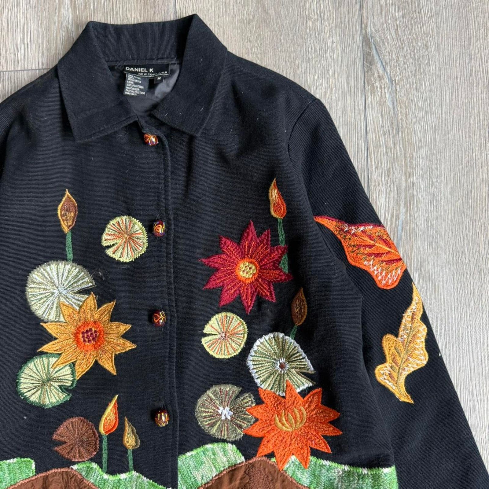 Other Vintage daniel k new york womens button up jacket Size M / US 6-8 / IT 42-44 - 4 Thumbnail