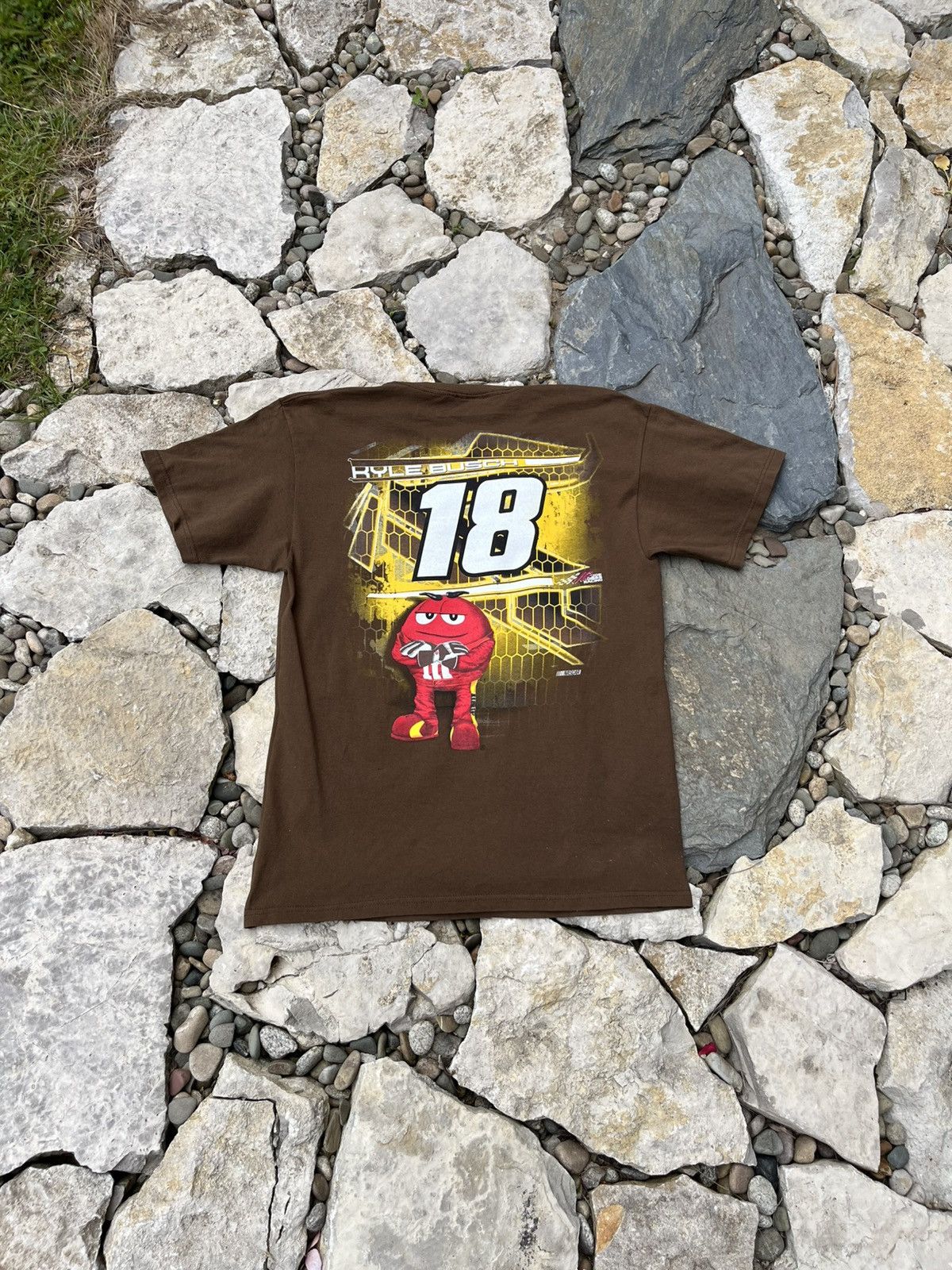 NASCAR × Vintage Vintage NASCAR M&Ms Kyle Busch moto t-shirt 18 toyota cars Size US L / EU 52-54 / 3 - 2 Thumbnail