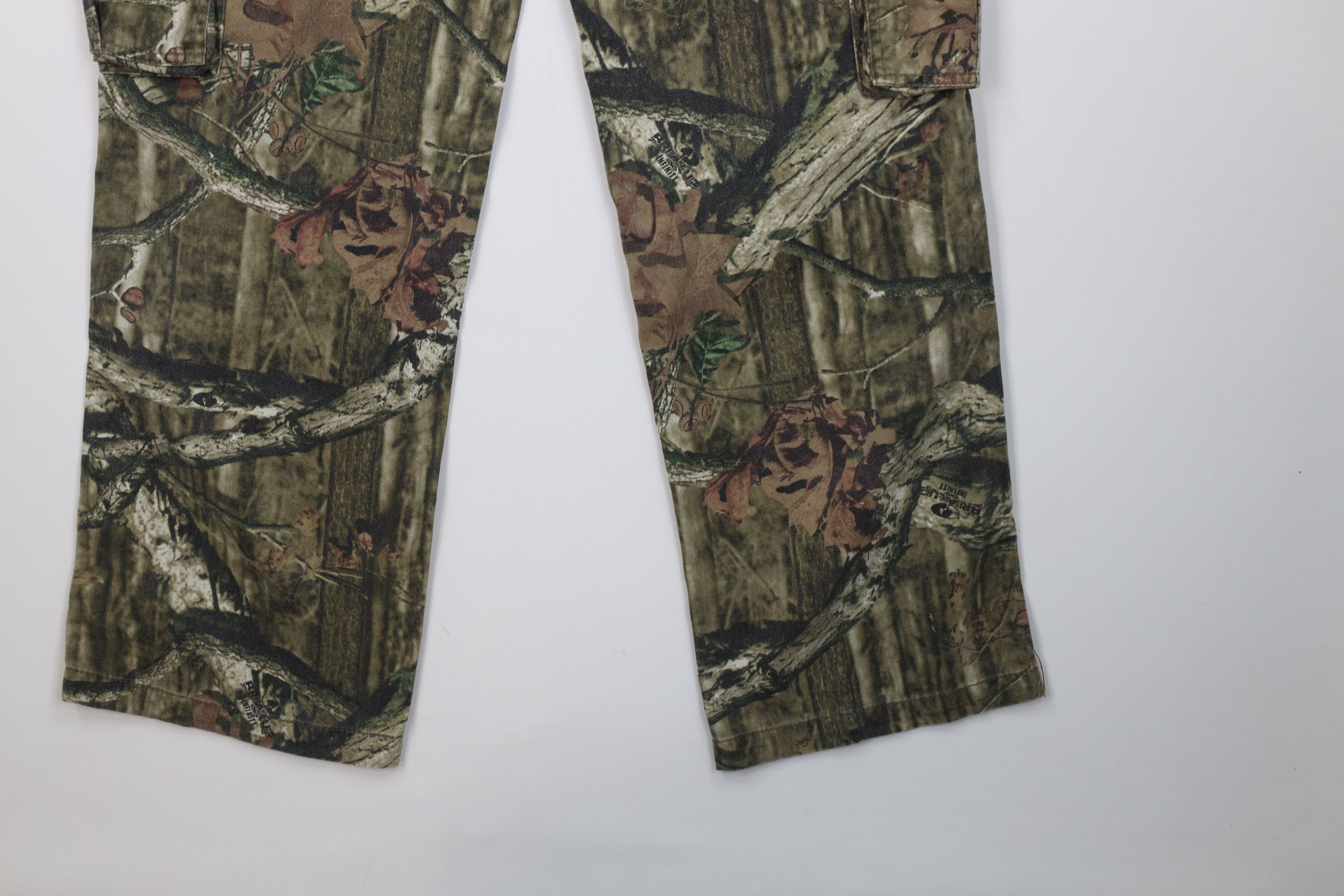 Vintage Vintage Y2K Streetwear Flared Wide Leg Cargo Pants Size 36" / US 14 / IT 50 - 13 Thumbnail