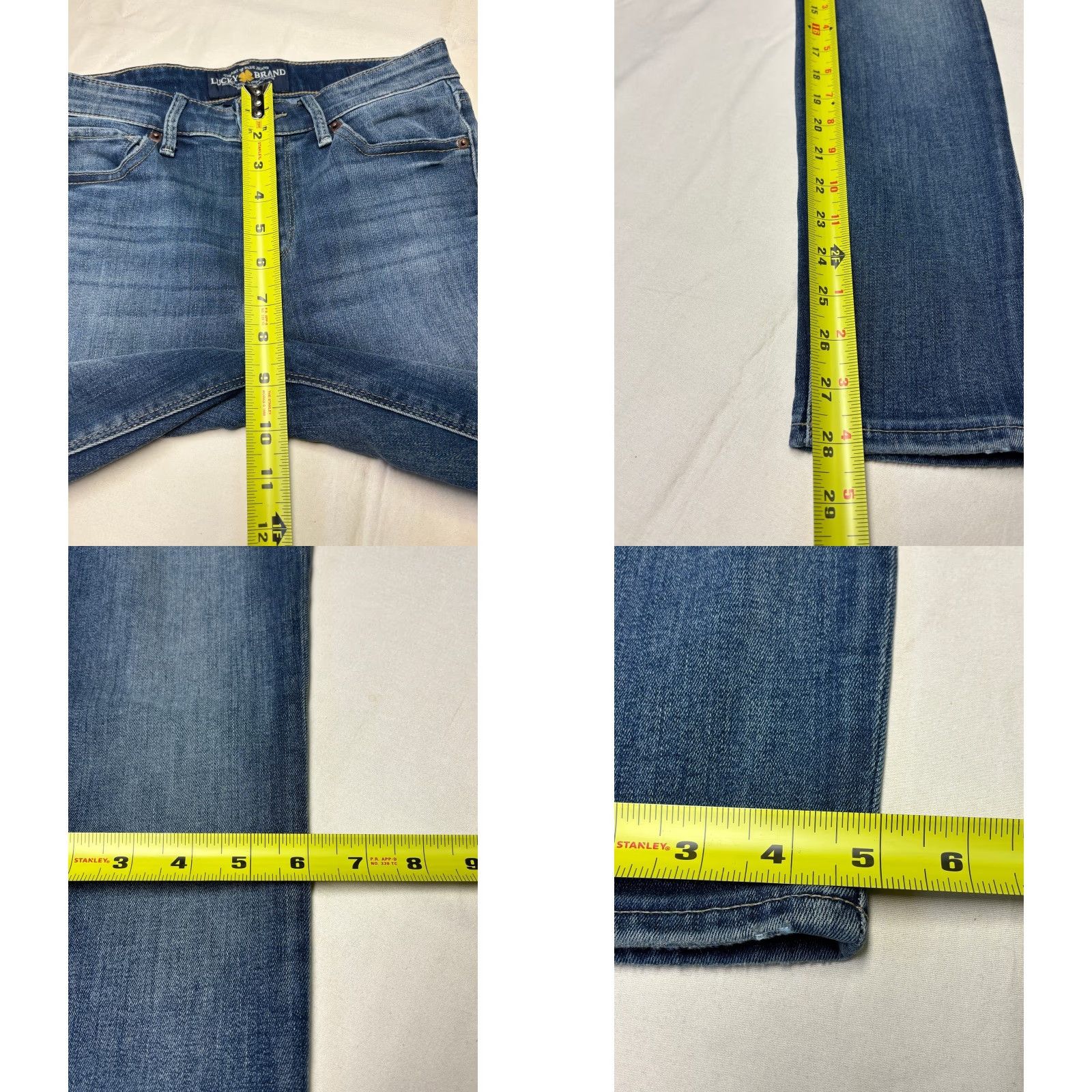 Lucky Brand Lucky Brand Jeans Women Skinny Blue Wash 26 2 Ava Stretch Denim Inseam 29 Size 26" / US 2 / IT 38 - 9 Thumbnail