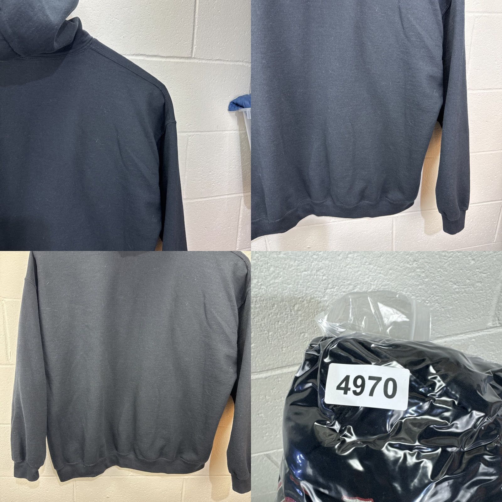 Gildan VINTAGE Northern Michigan Dragway Hoodie 3XL NMDRAGWAY Gas Mask Checkered Flags Mens Hooded Graphic Print Black 90s Racing Halloween? Size US XXL / EU 58 / 5 - 10 Thumbnail