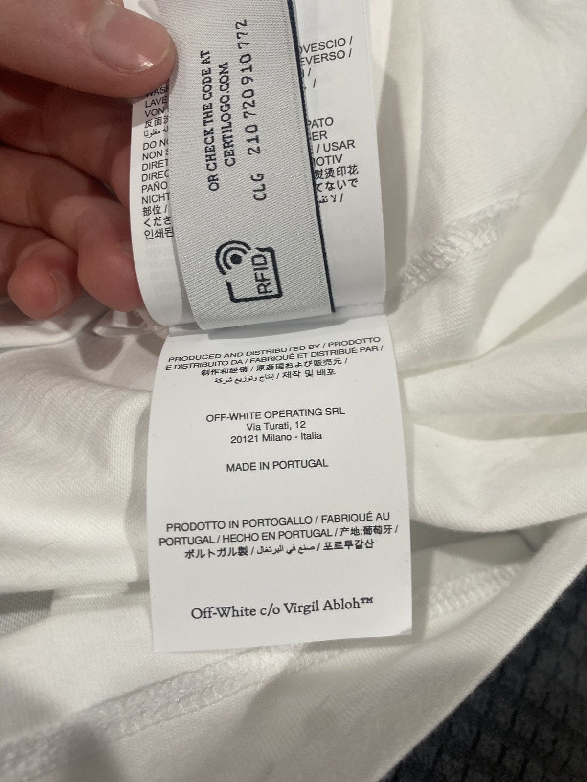 Off-White Off white college shirt brand new Size US XXL / EU 58 / 5 - 11 Thumbnail