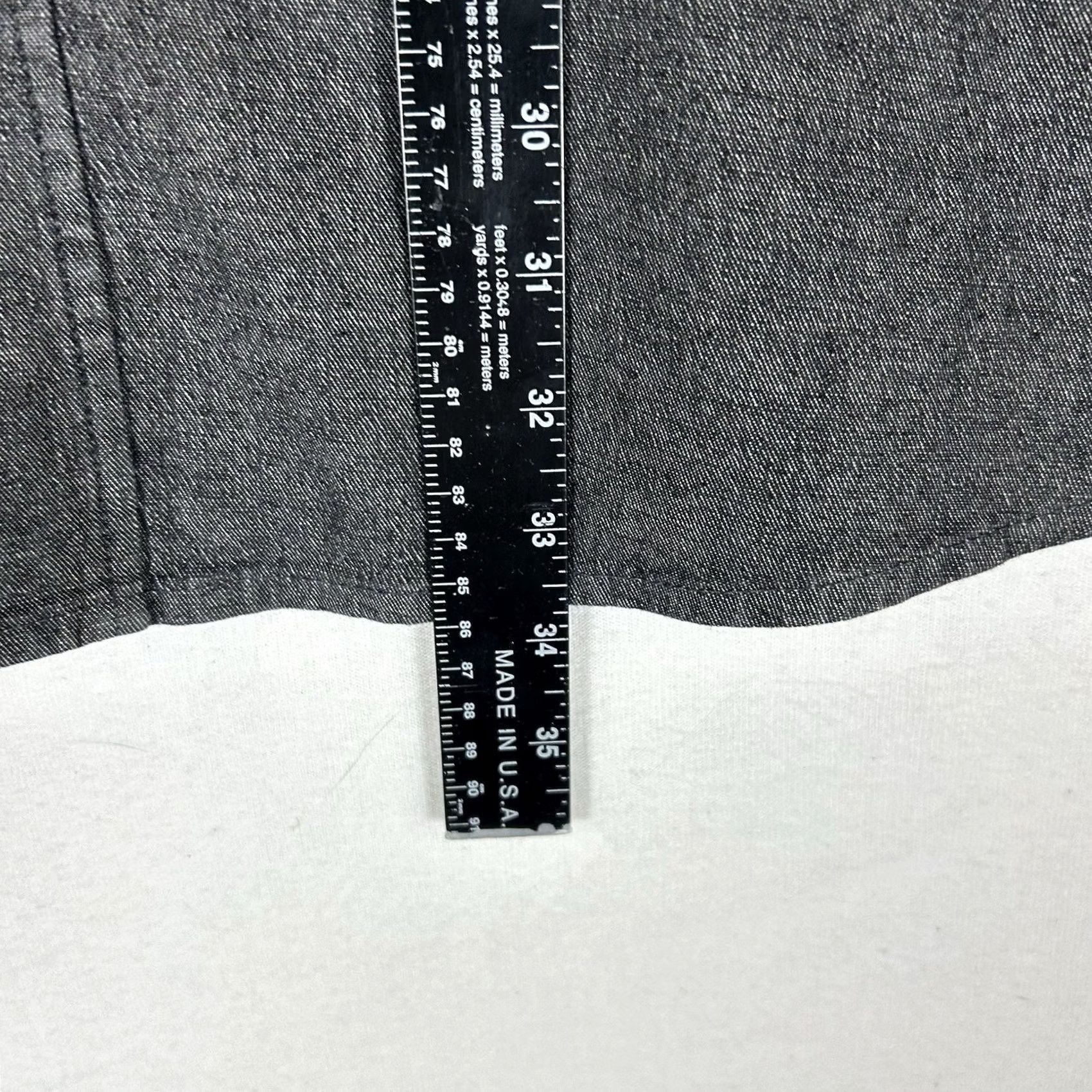 Wrangler Wrangler Shirt Button-Up 2XL Gray Long Sleeve Heavyweight Casual Mens Victory Western Modern Comfort Flex Button Up Shirt 2XL Gray Size US XXL / EU 58 / 5 - 7 Thumbnail