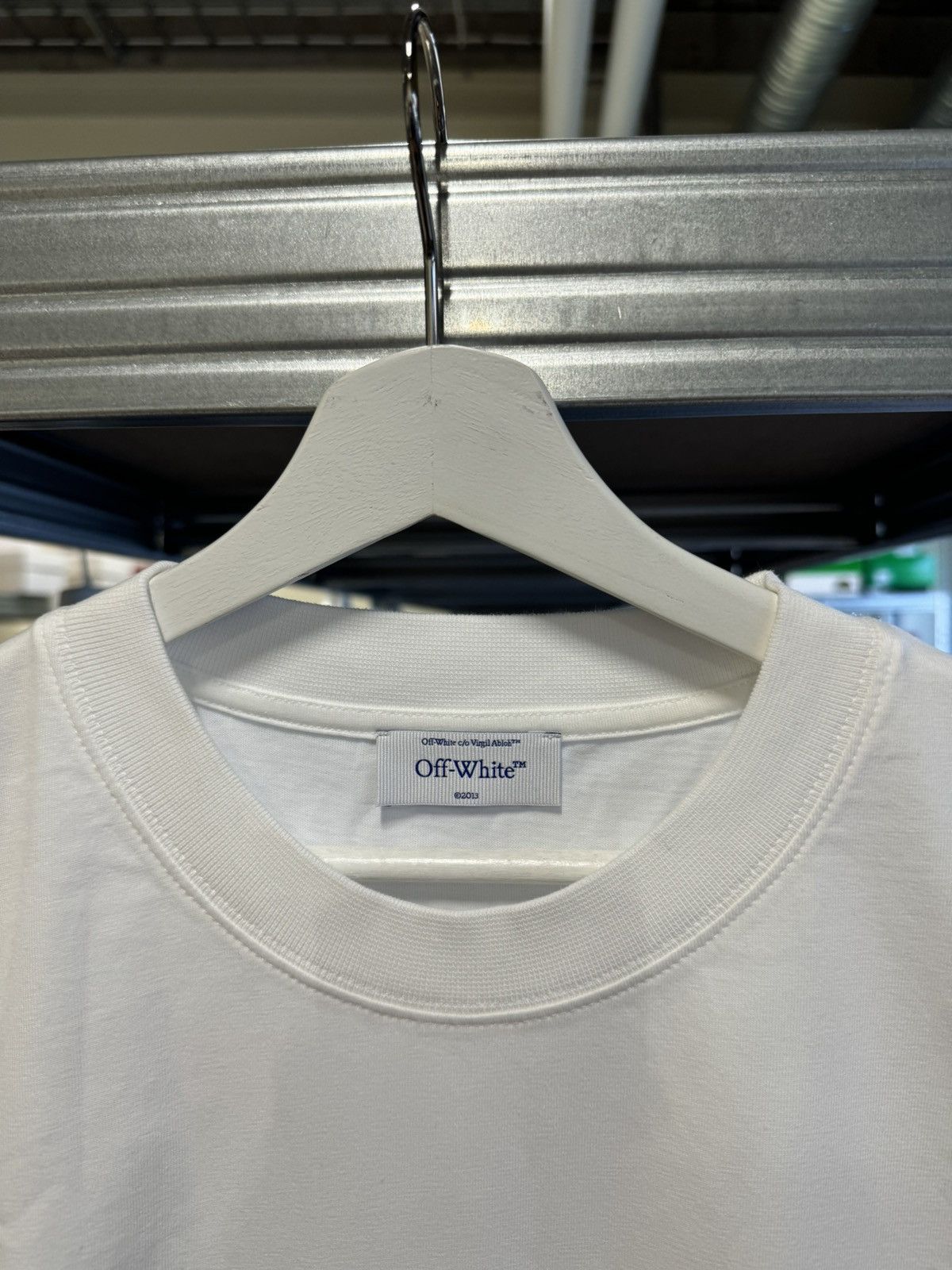 Off-White Off-White Scratch Arrow T-Shirt NEW 550$ Size US XL / EU 56 / 4 - 3 Thumbnail