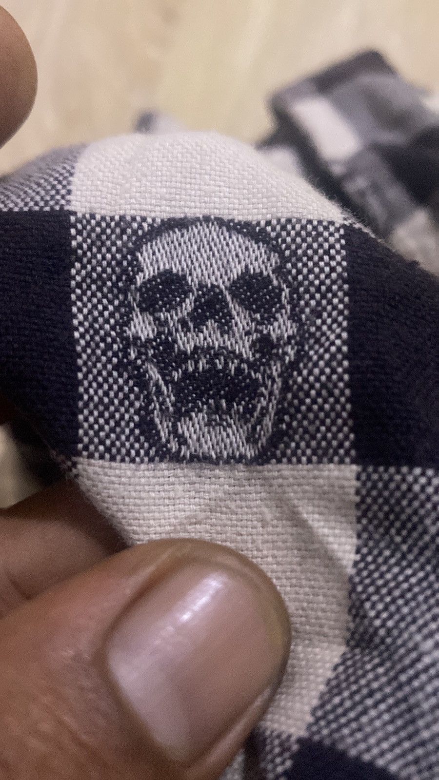 Other 🔥BURNING PALMS🔥 Skull knitted flannel Size US M / EU 48-50 / 2 - 3 Thumbnail